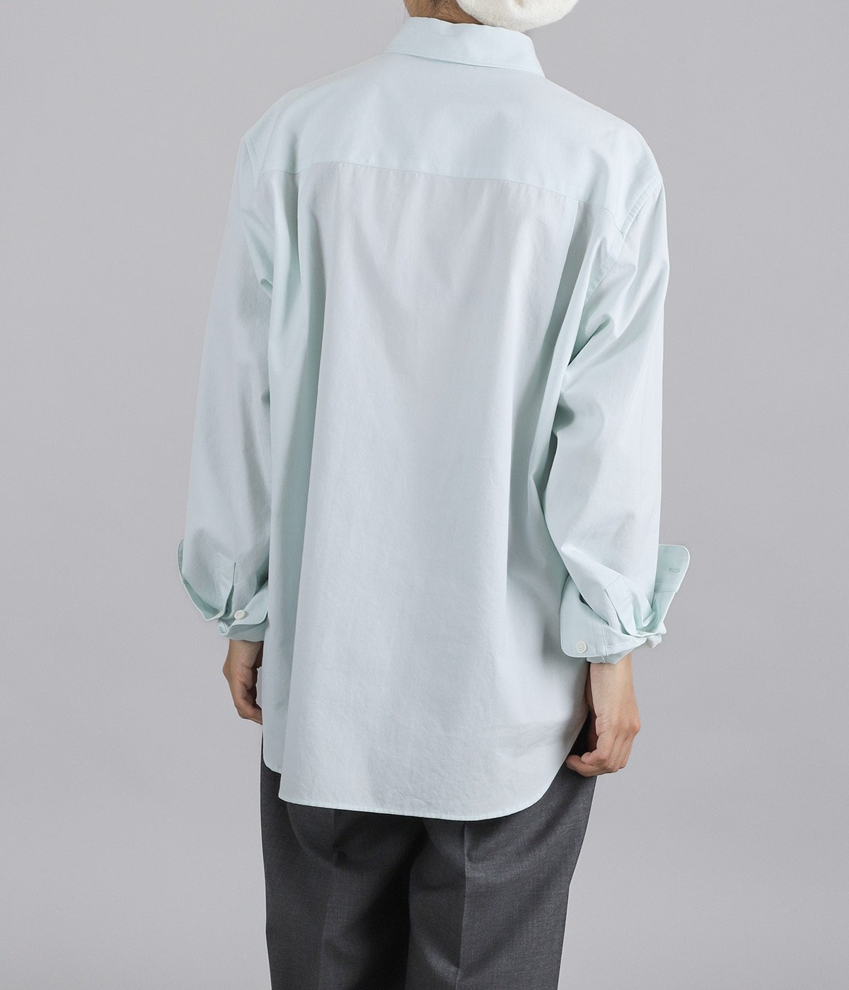 レディース】WASHER OXFORD LOOSE FIT SHIRT | ATON(エイトン