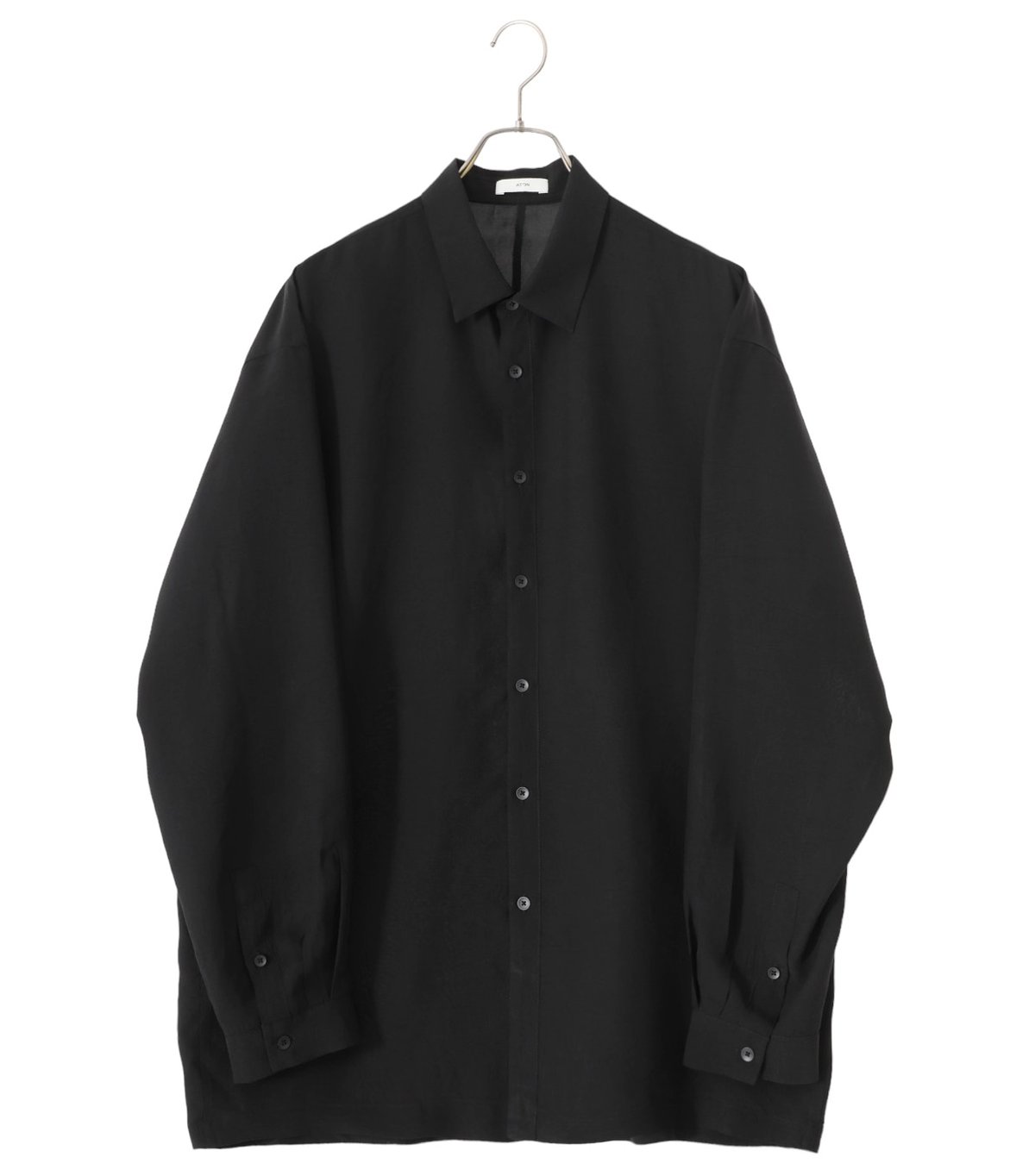 KYOTO TSURIZOME SILK OVERSIZED SHIRTS | ATON(エイトン) / トップス 