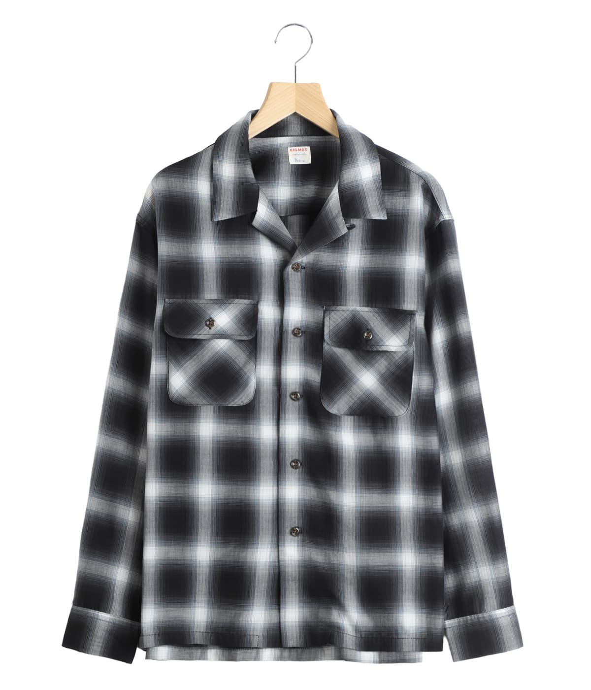 【まっく】 OPEN COLLAR L/S SHIRTS | BIG MAC(ビッグマック) / トップス 長袖
