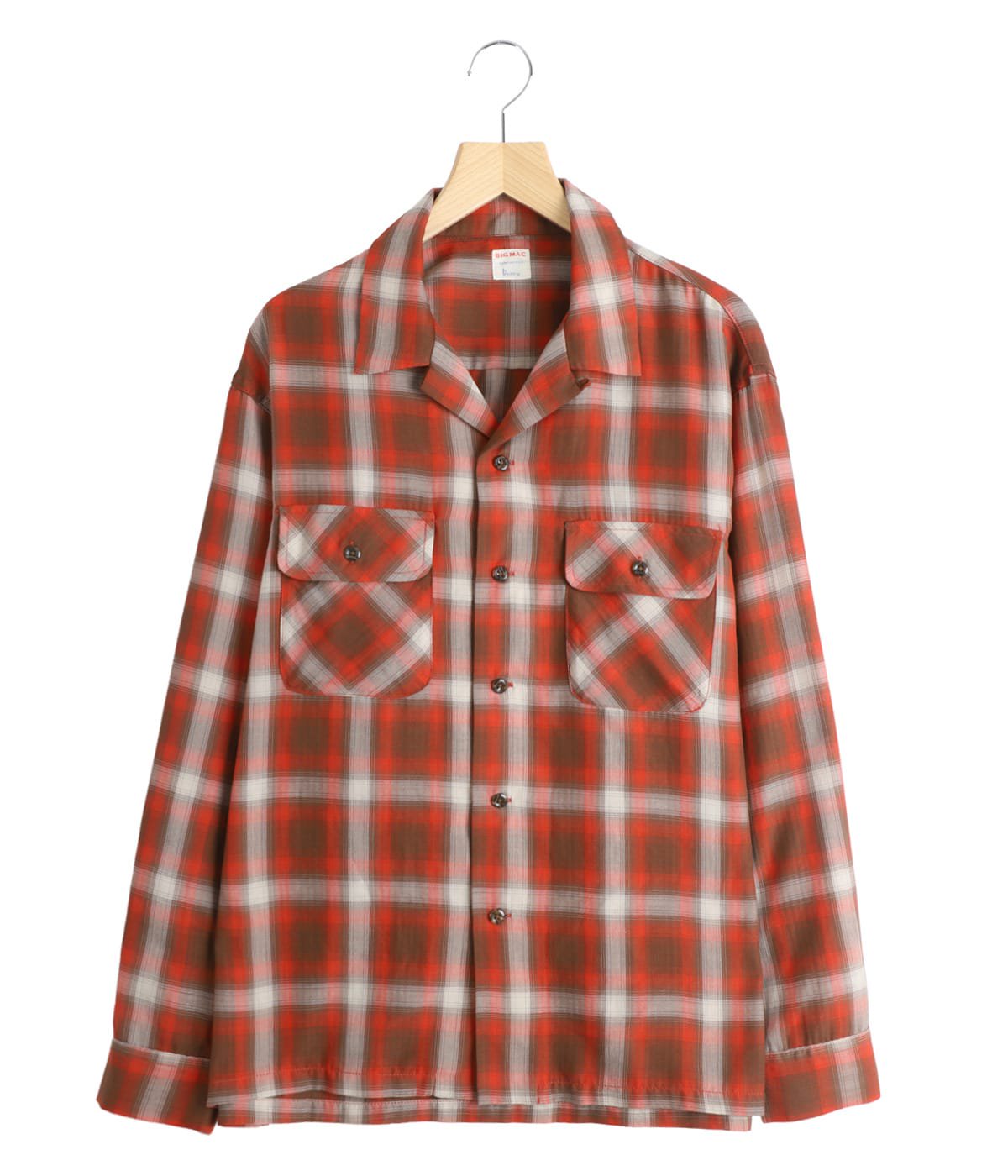 OPEN COLLAR L/S SHIRTS | BIG MAC(ビッグマック) / トップス 長袖