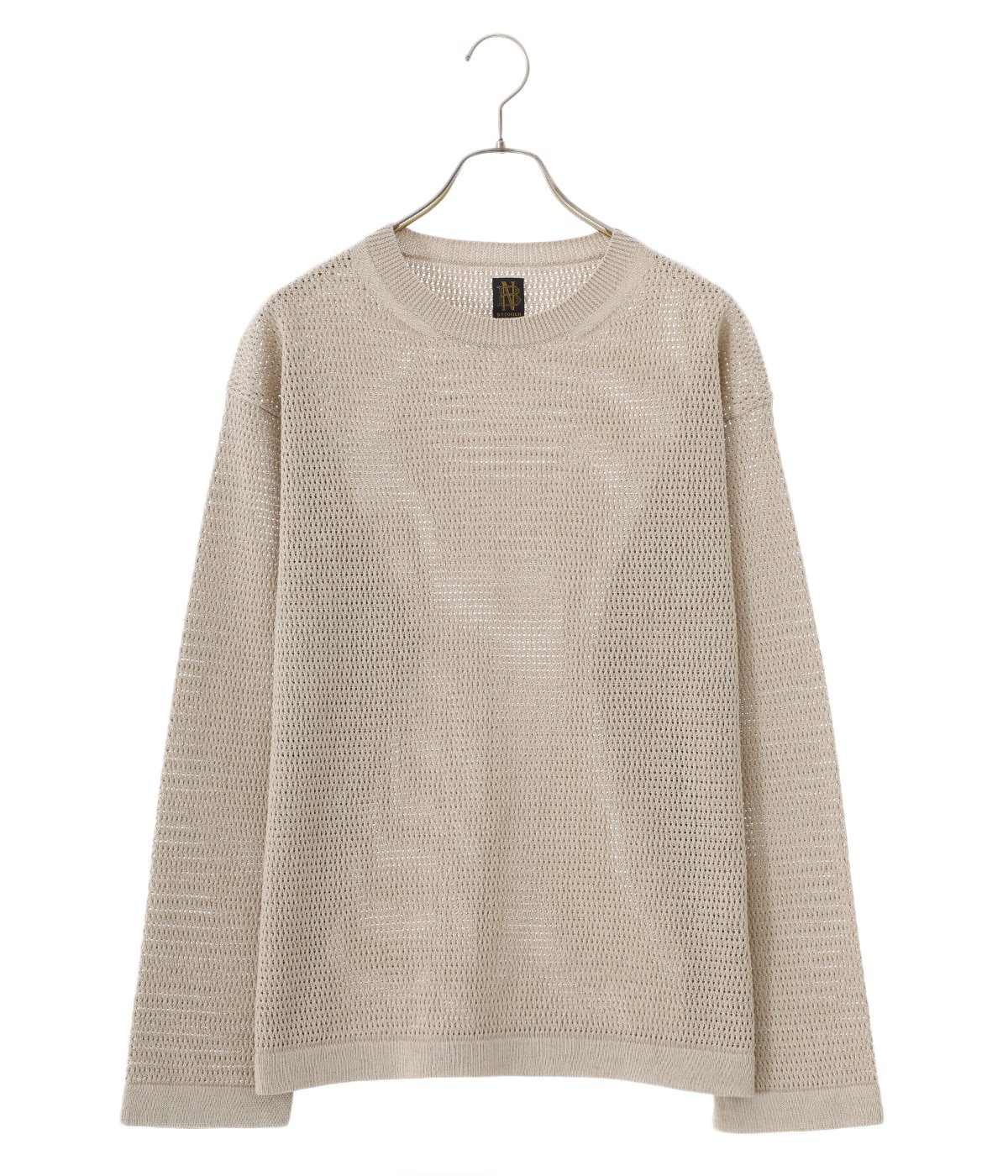 men SUMMER KNIT CREW NECK | BATONER(バトナー) / トップス ニット ...