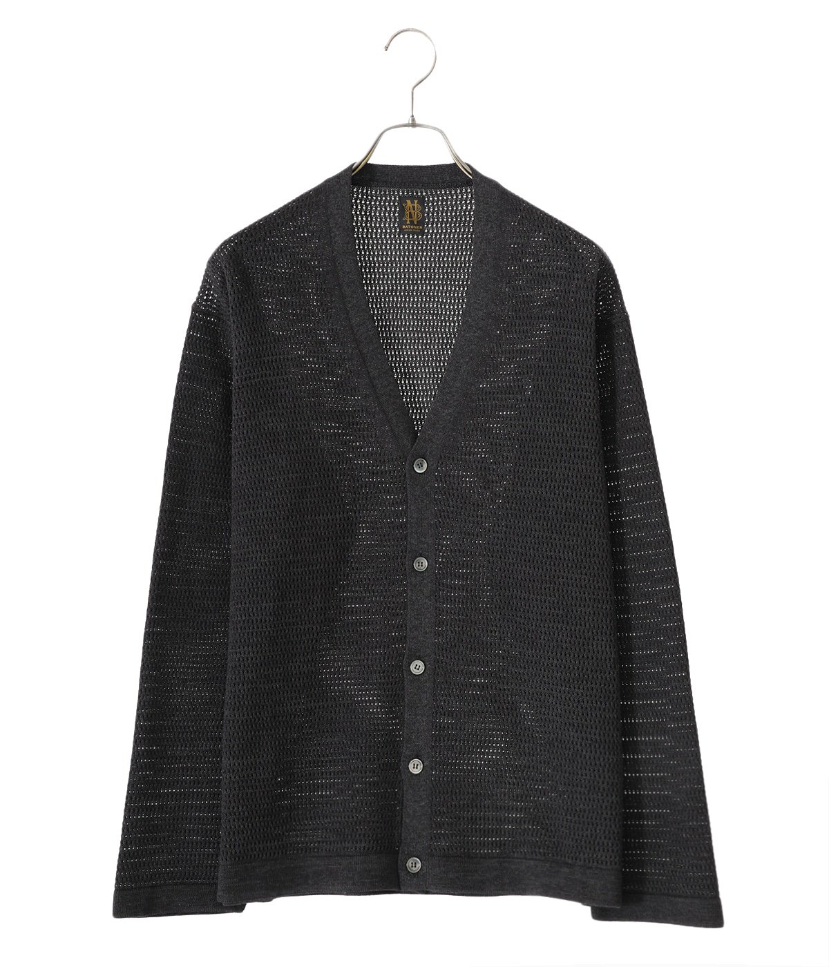 men SUMMER KNIT V NECK CARDIGAN | BATONER(バトナー) / トップス ...