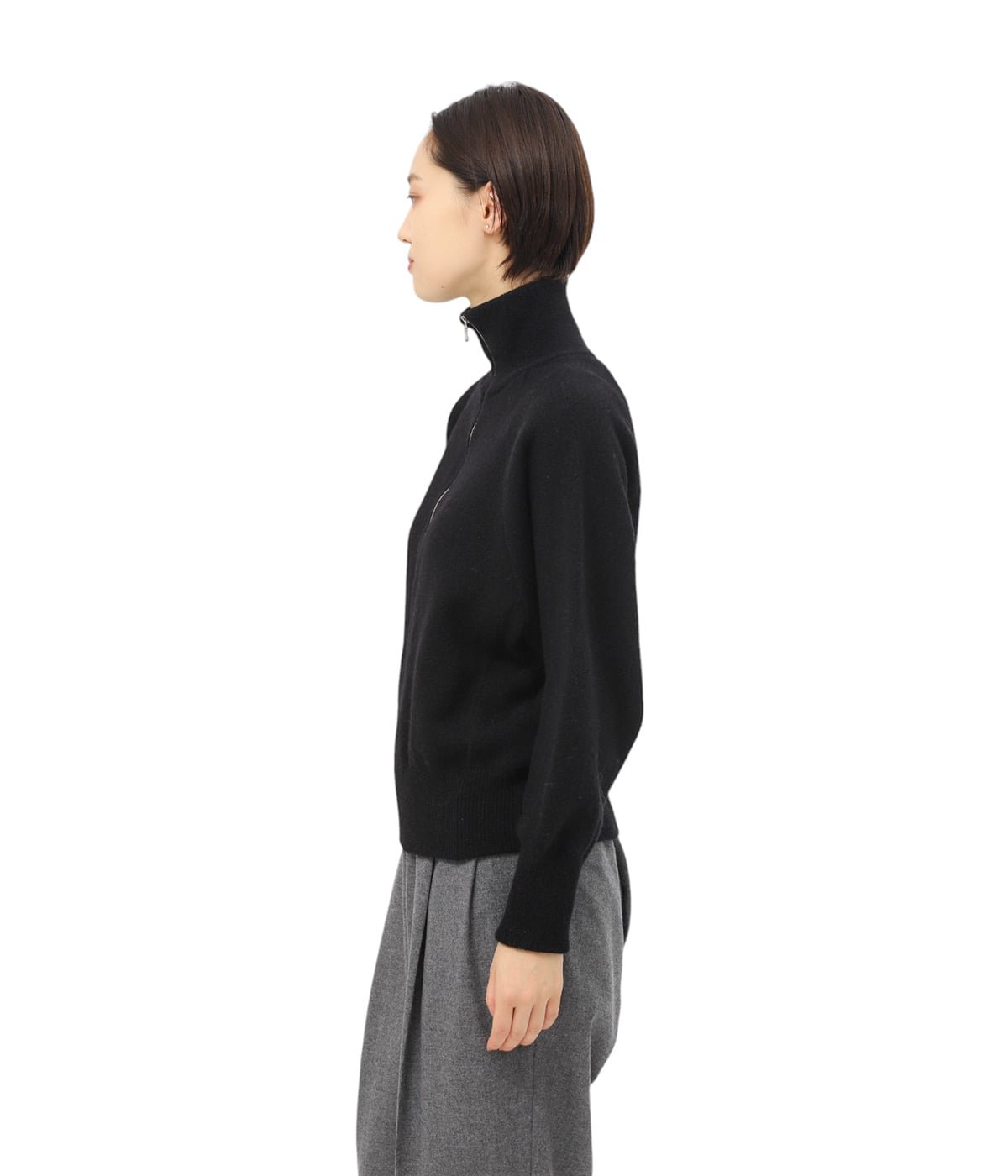 LOFTMAN別注 Signature Crew Zip(1(MEN) Black/ブラック): BATONER