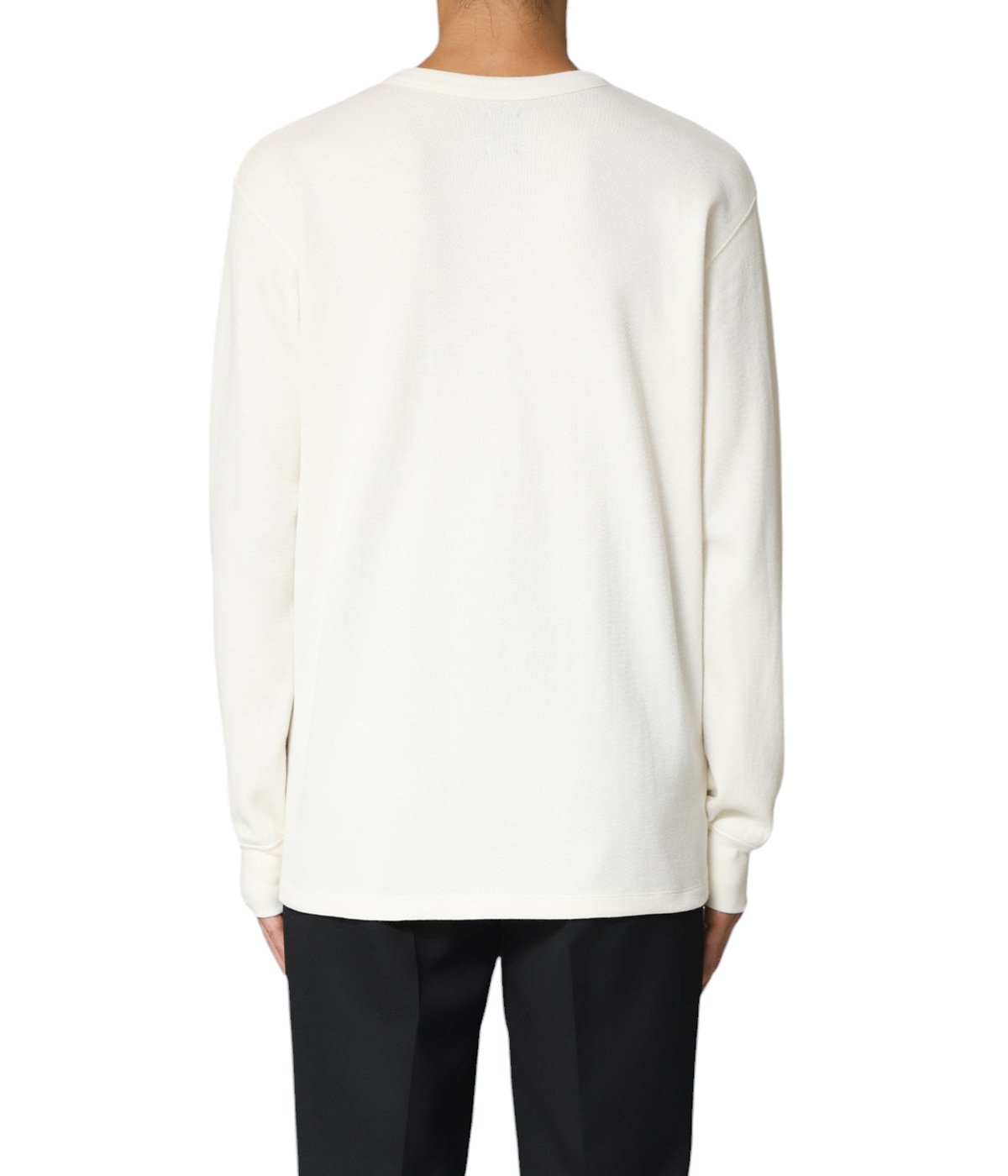 COTTON WOOL HIGH GAUGE HONEYCOMB CREW NECK | BATONER(バトナー