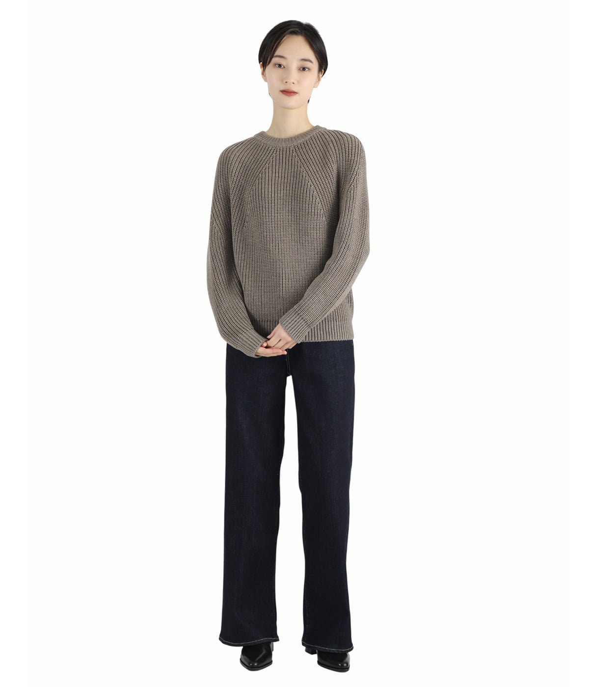 レディース】SIGNATURE CREW NECK | BATONER(バトナー) / トップス