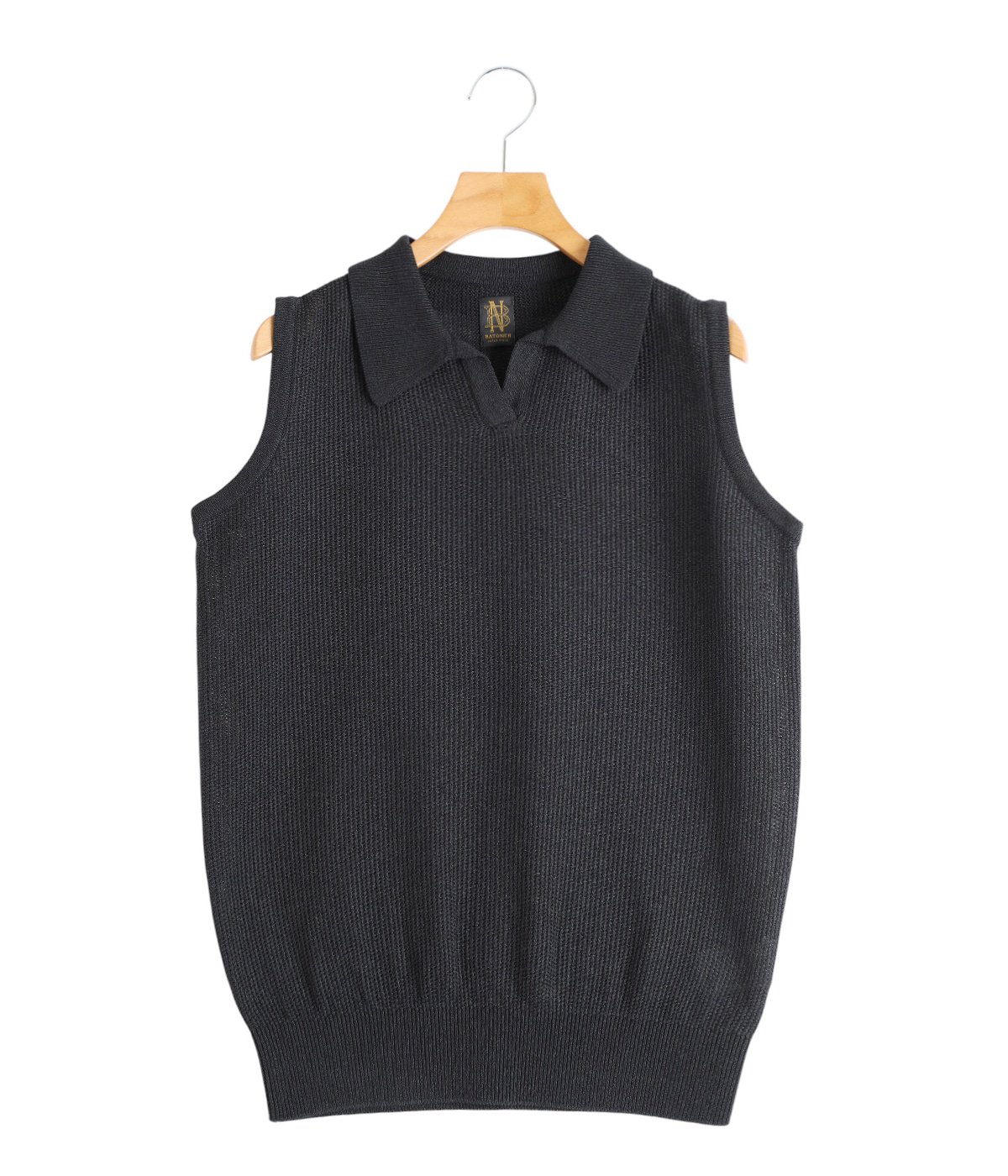 レディース】OX SUMMER KNIT NO SLEEVE SKIPPER | BATONER