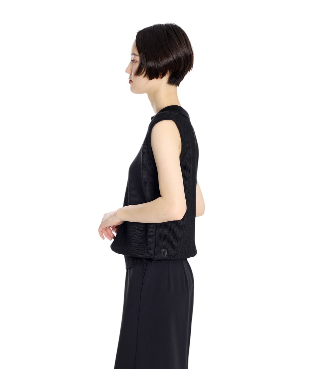 レディース】OX SUMMER KNIT NO SLEEVE SKIPPER | BATONER