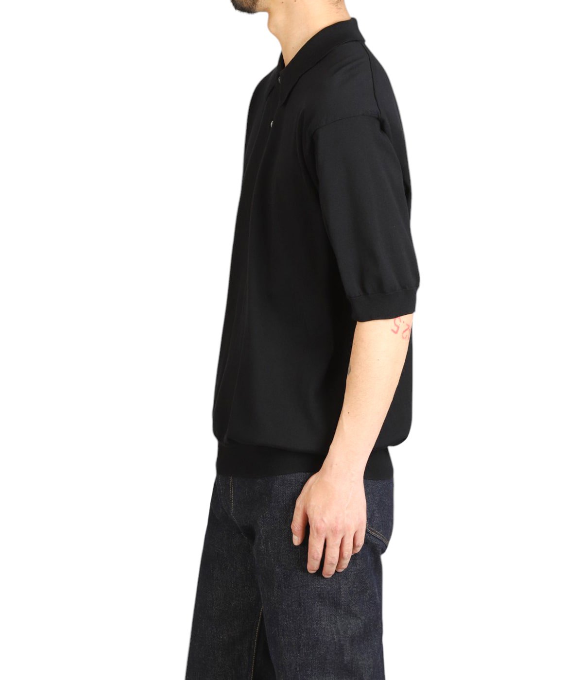 c*o様 batoner ポロシャツ　ネイビー　シーアイランドコットン 別注 THE SEAISLAND COTTON SKIPPER POLO S/S | BATONER