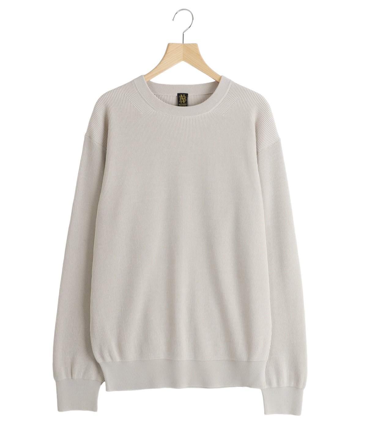 HARD TWIST WOOLRIB CREW NECK | BATONER(バトナー) / トップス ニット