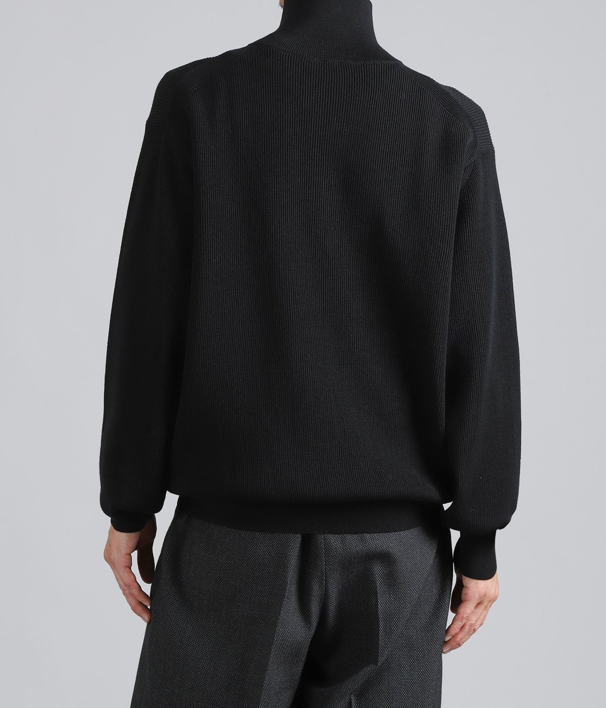 HARD TWIST WOOLRIB DRIVERS KNIT | BATONER(バトナー) / トップス