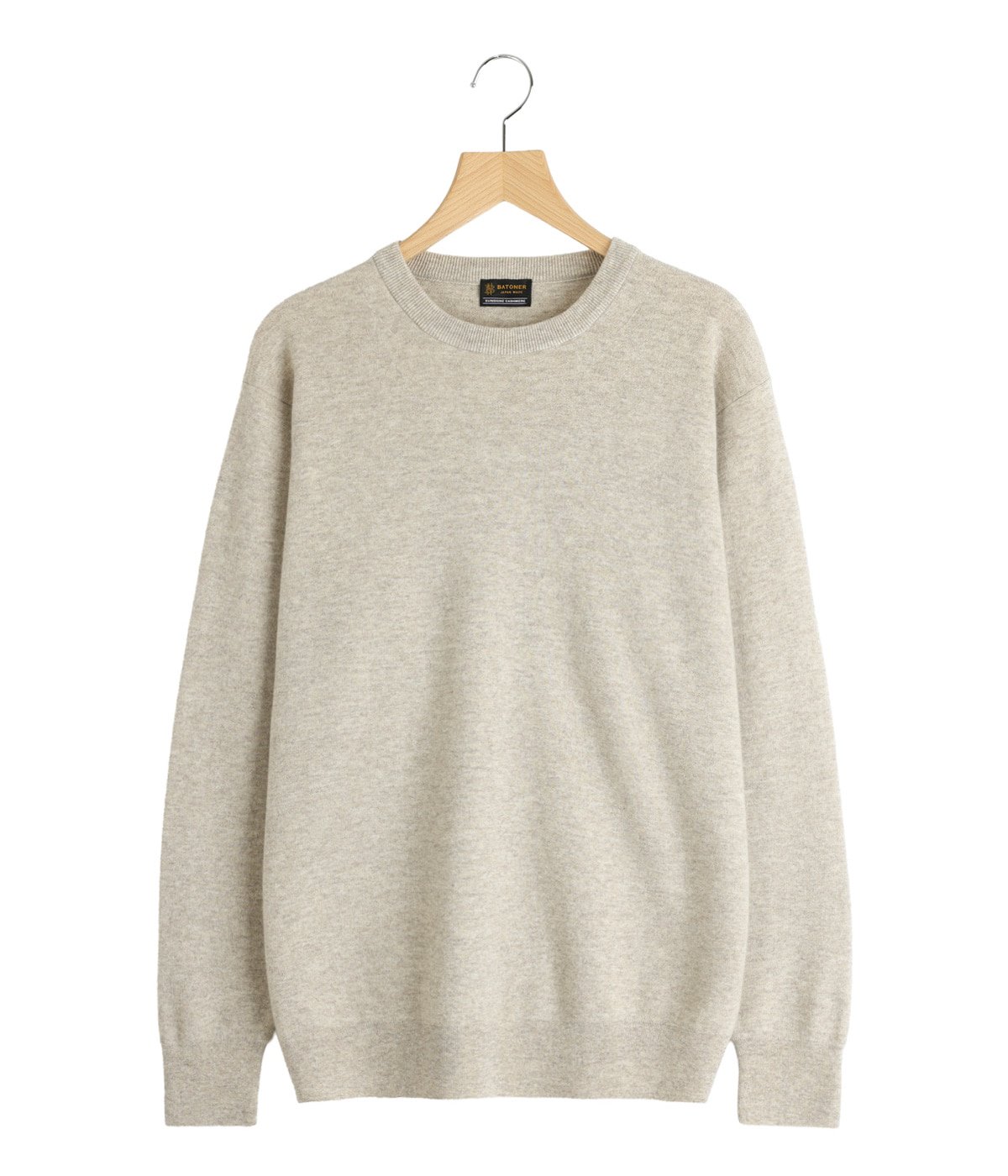 SUNSHINE CASHMERE CREW NECK | BATONER(バトナー) / トップス ニット