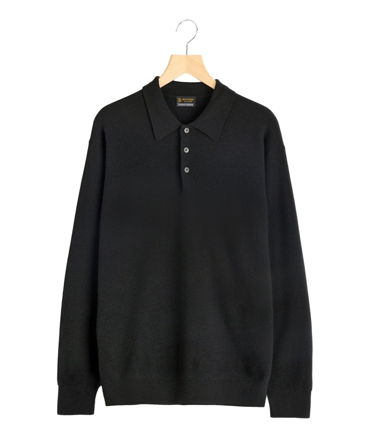 SUNSHINE CASHMERE POLO | BATONER(バトナー) / トップス ポロシャツ