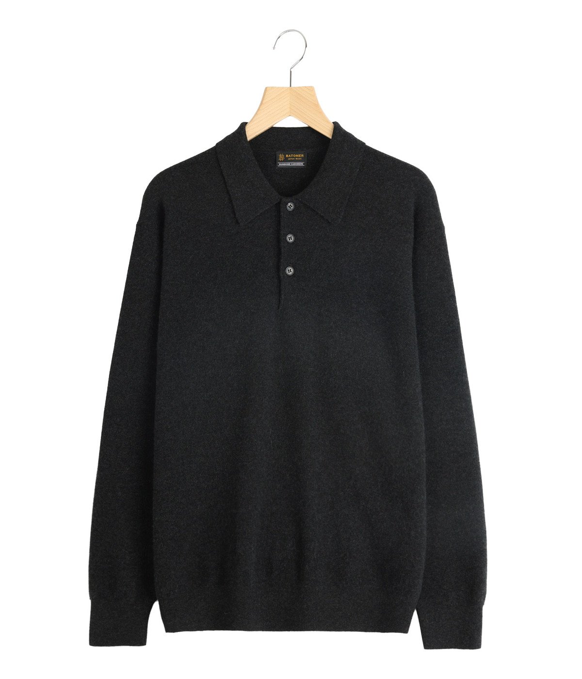 SUNSHINE CASHMERE POLO | BATONER(バトナー) / トップス ポロシャツ
