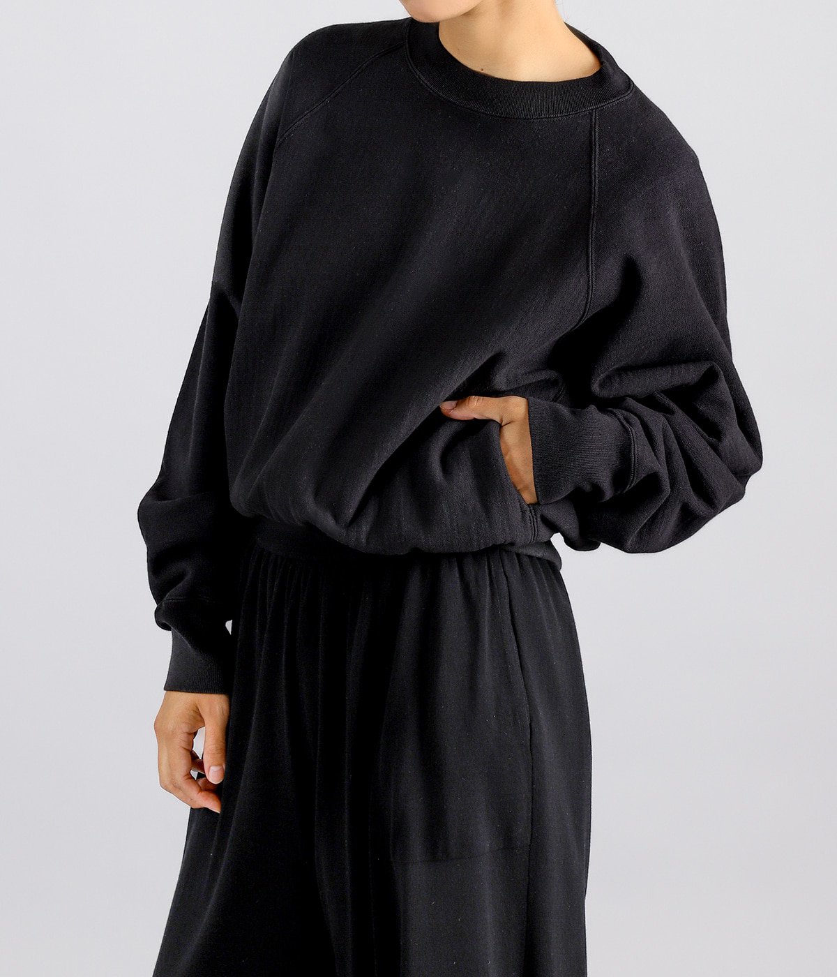 レディース】JUMBERCA URAKE CREW NECK | BATONER(バトナー 