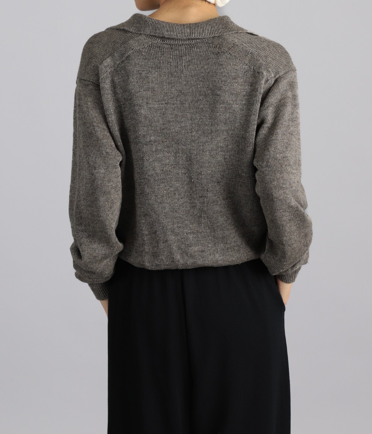 レディース】WASHED HIGH COUNT LINEN SKIPPER | BATONER(バトナー
