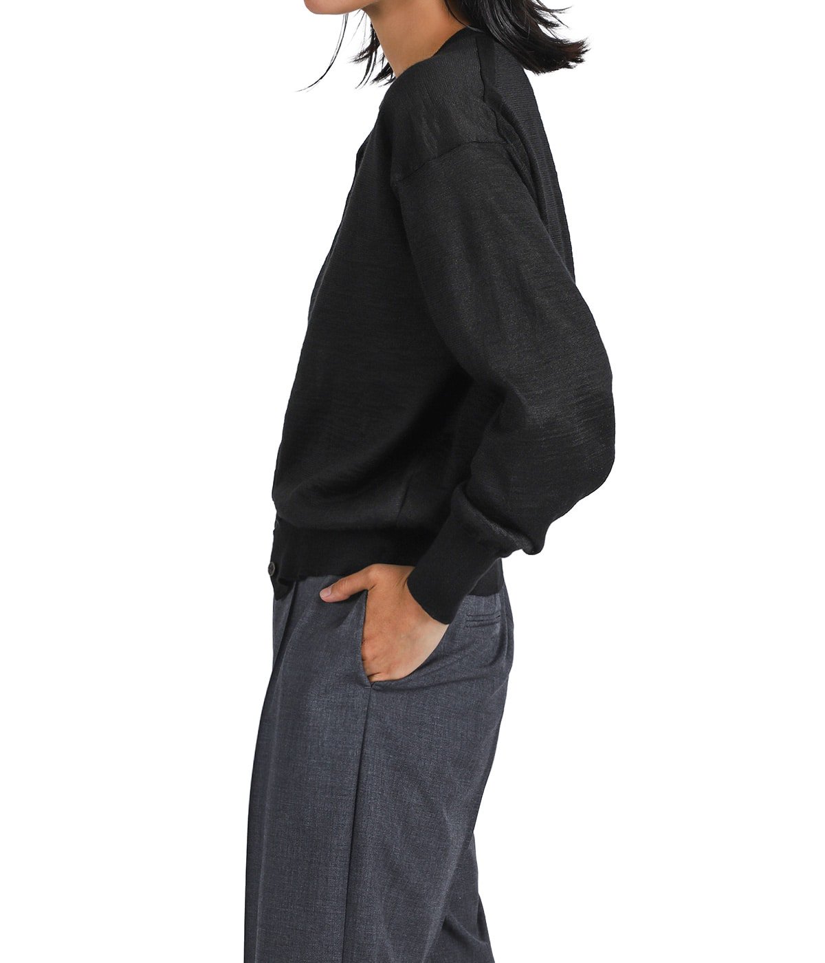 レディース】CHOMA CREW NECK CARDIGAN | BATONER(バトナー