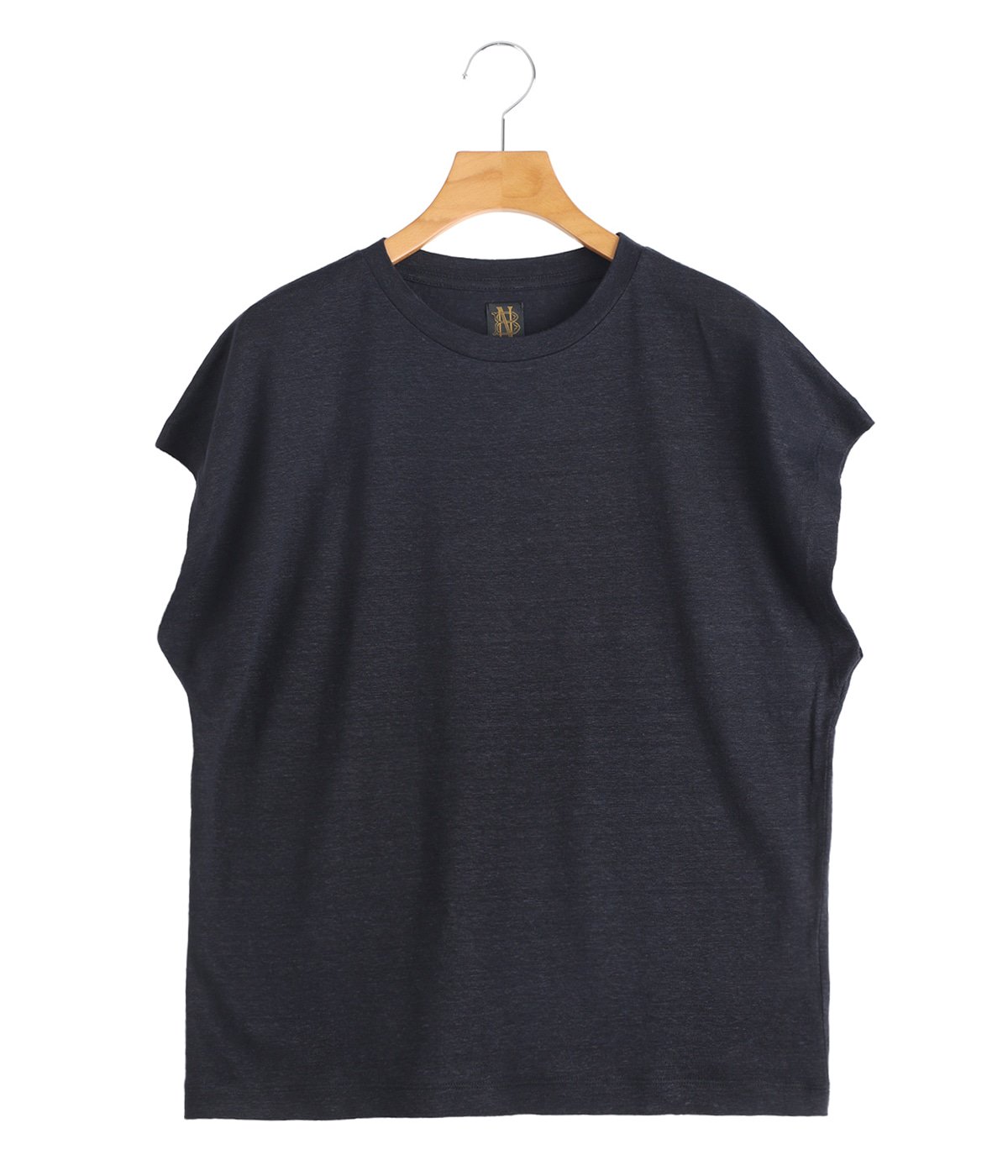レディース】NORMANDY LINEN CAP SLEEVE T-SHIRT | BATONER(バトナー 