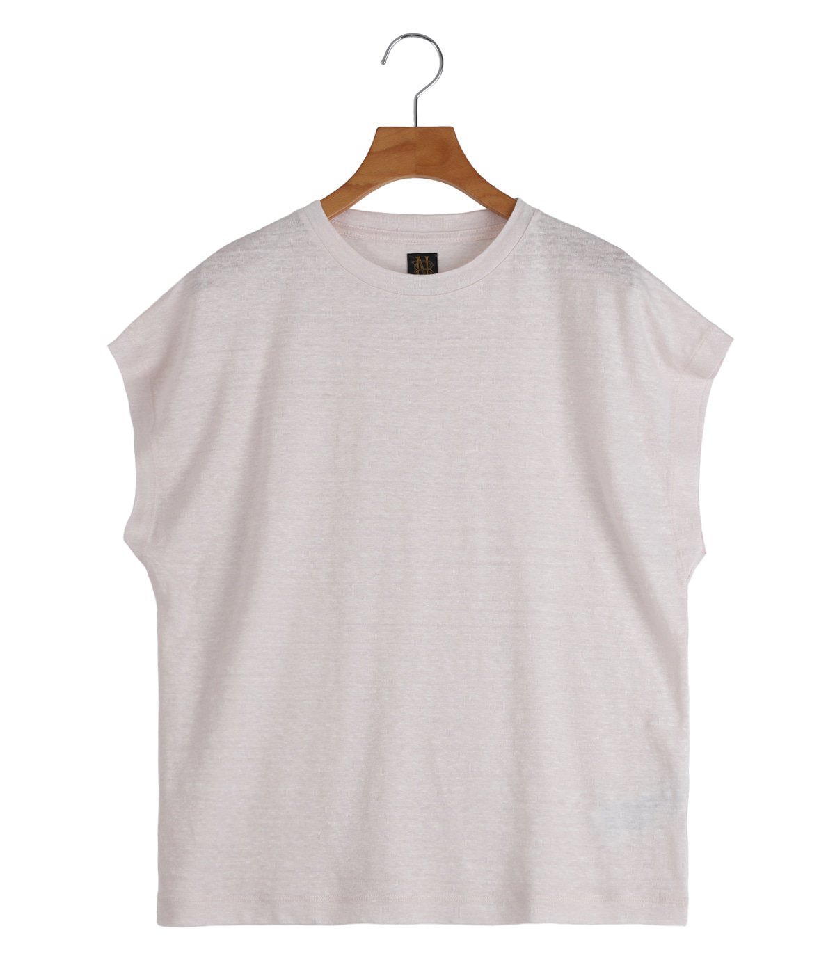 レディース】NORMANDY LINEN CAP SLEEVE T-SHIRT | BATONER(バトナー 