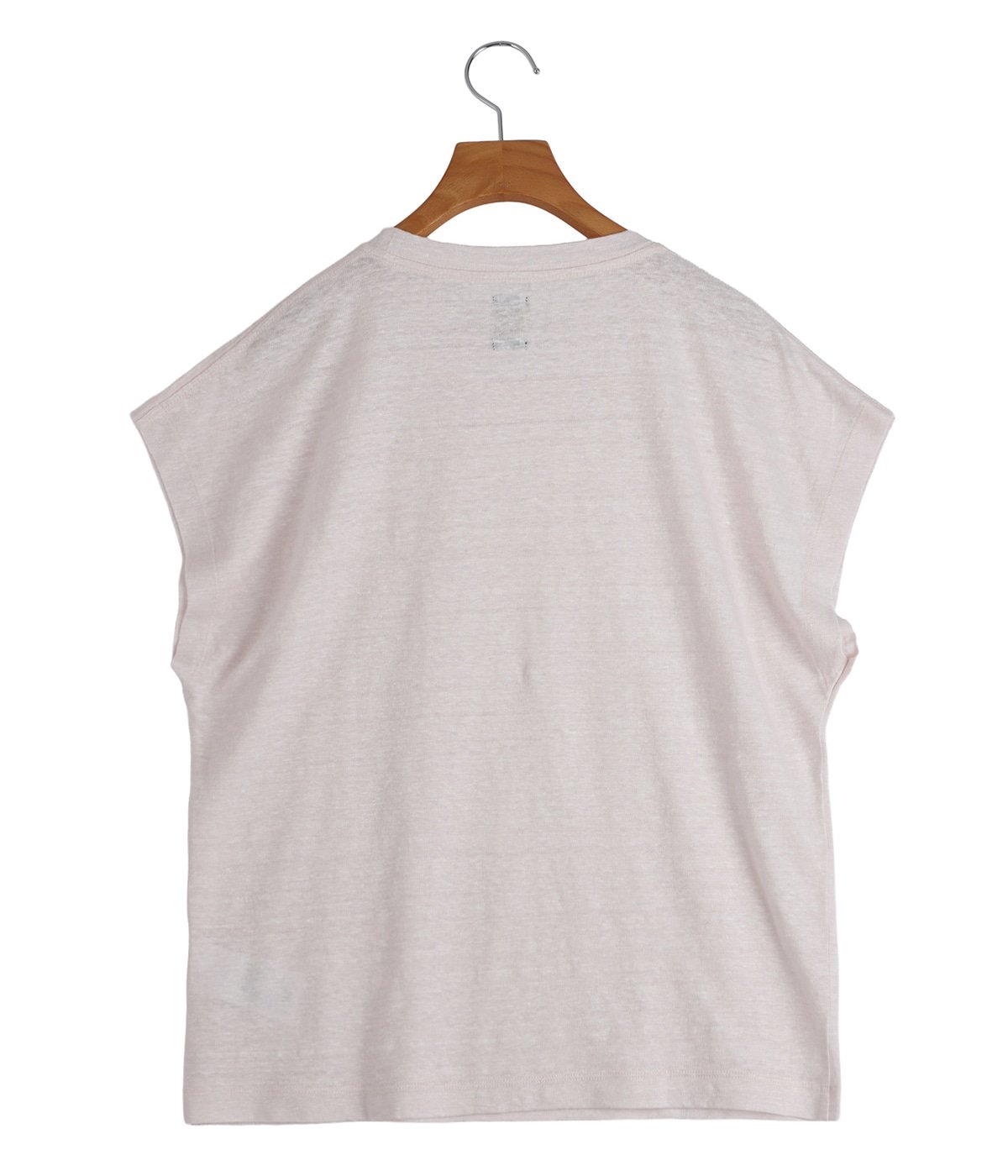 レディース】NORMANDY LINEN CAP SLEEVE T-SHIRT | BATONER(バトナー 
