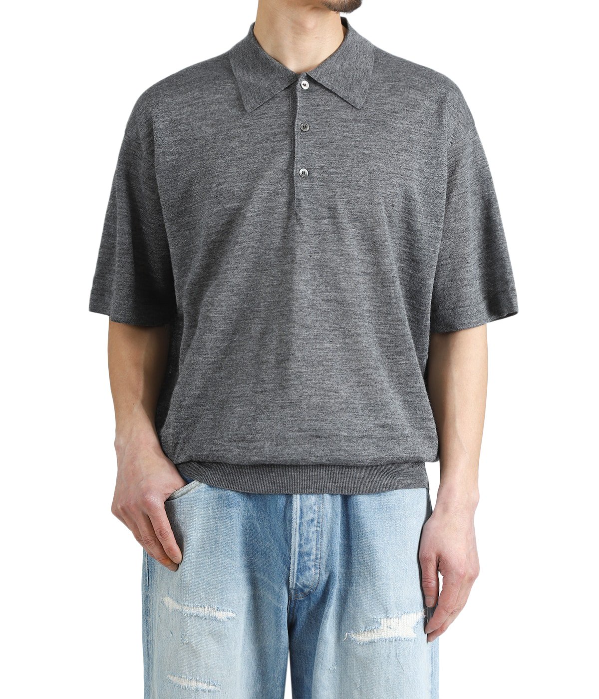 CHOMA POLO SHORT SLEEVE | BATONER(バトナー) / トップス ポロシャツ