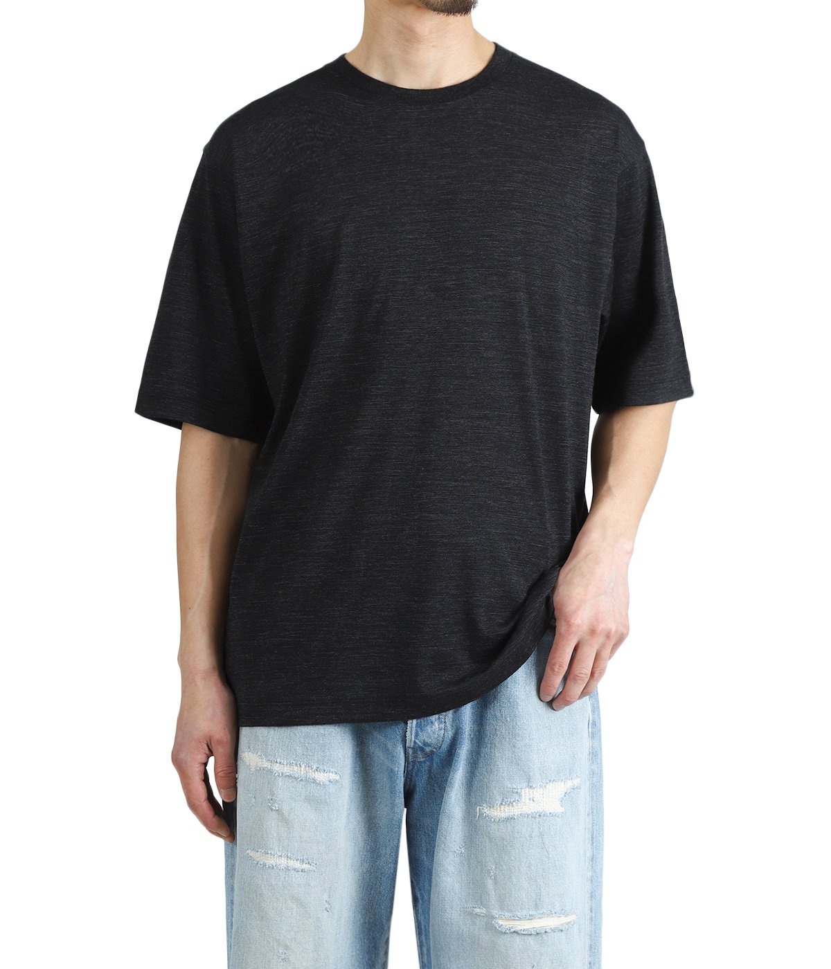 SUMMER WOOL T-SHIRT | BATONER(バトナー) / トップス カットソー半袖