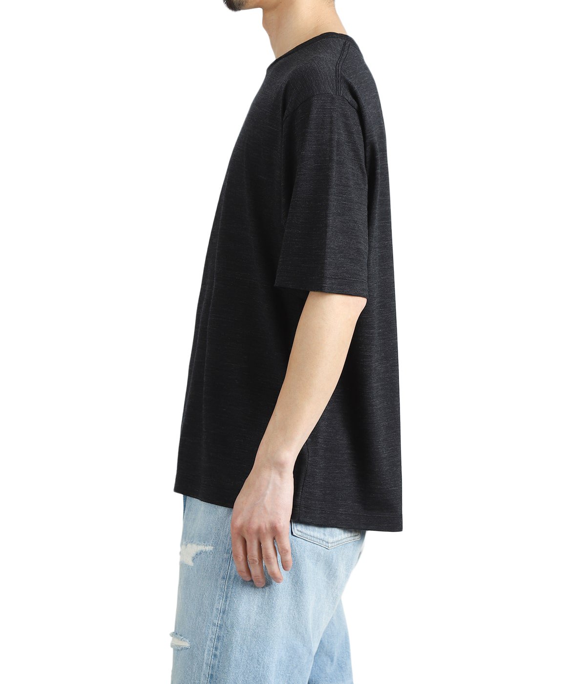 3 新品同様 26ss BATONER SUMMER WOOL T-SHIRT
