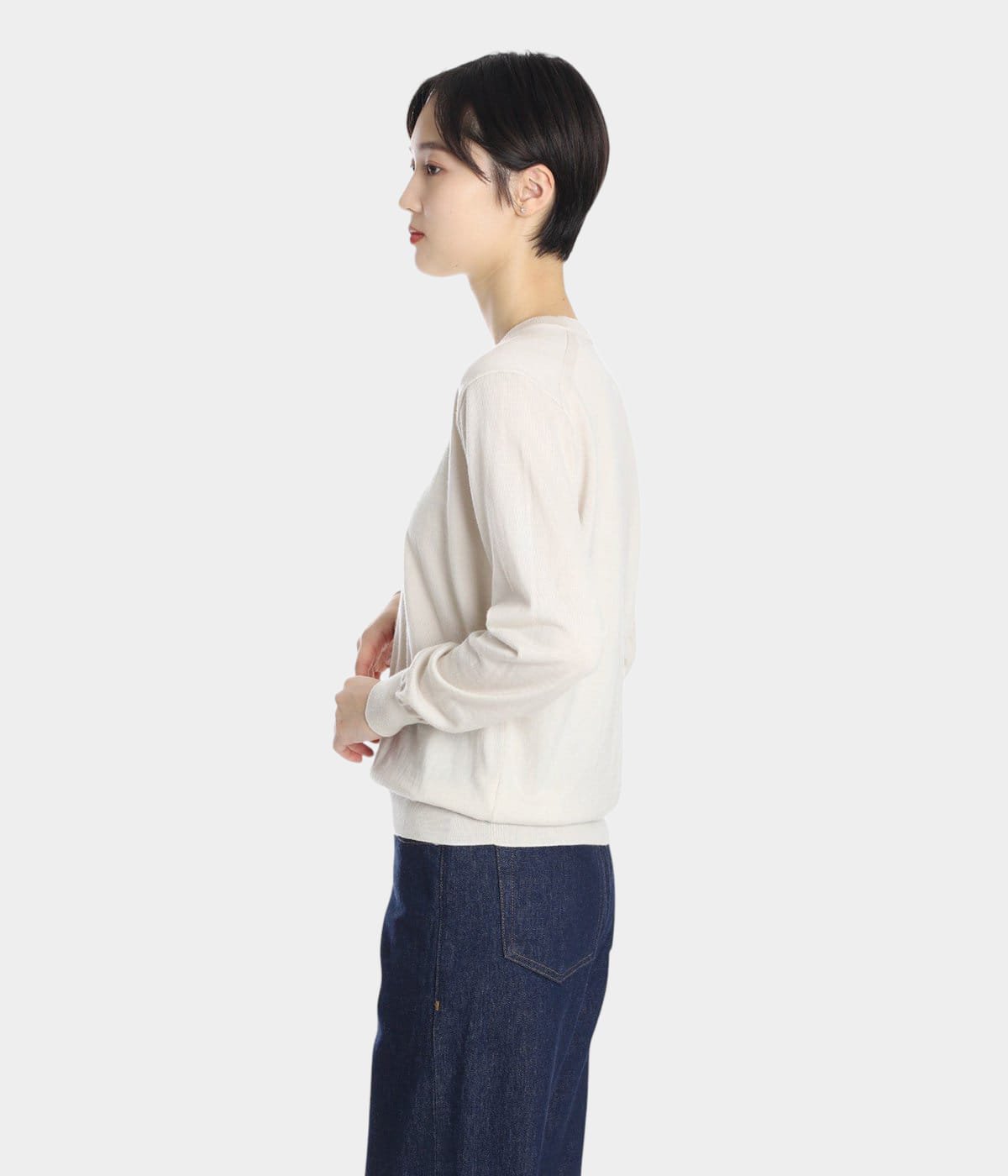 model（166cm） 着用サイズ：00
