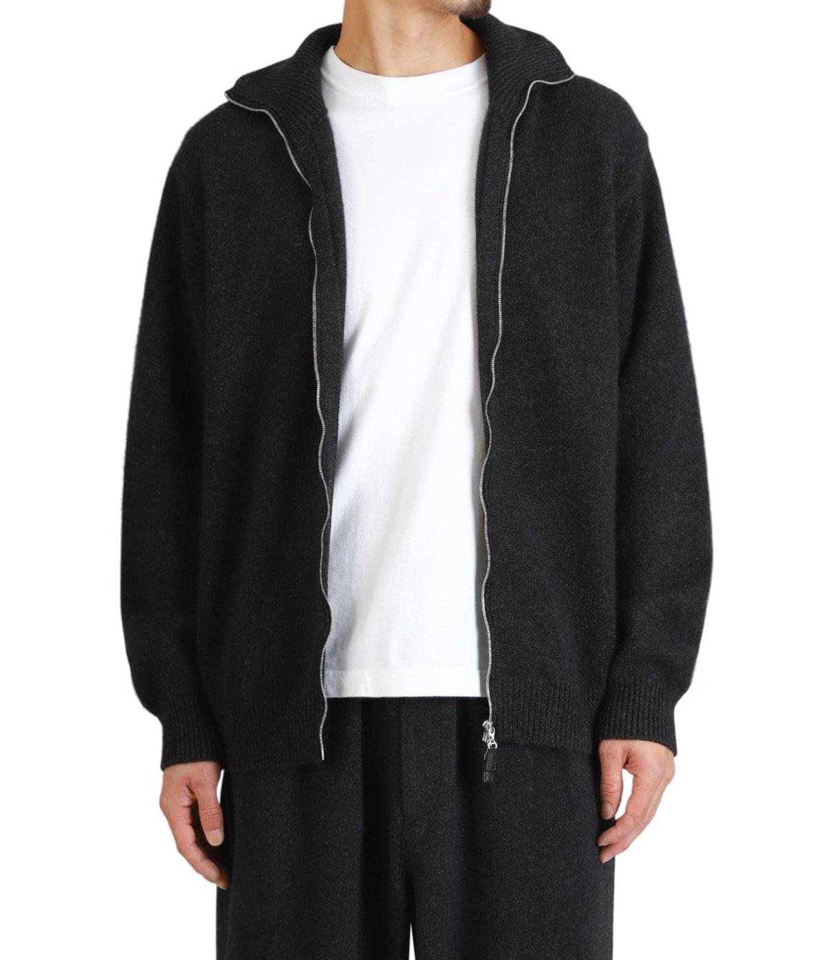 INNOCENT CASHMERE MIDDLE WEIGHT DRIVERS KNIT | BATONER(バトナー