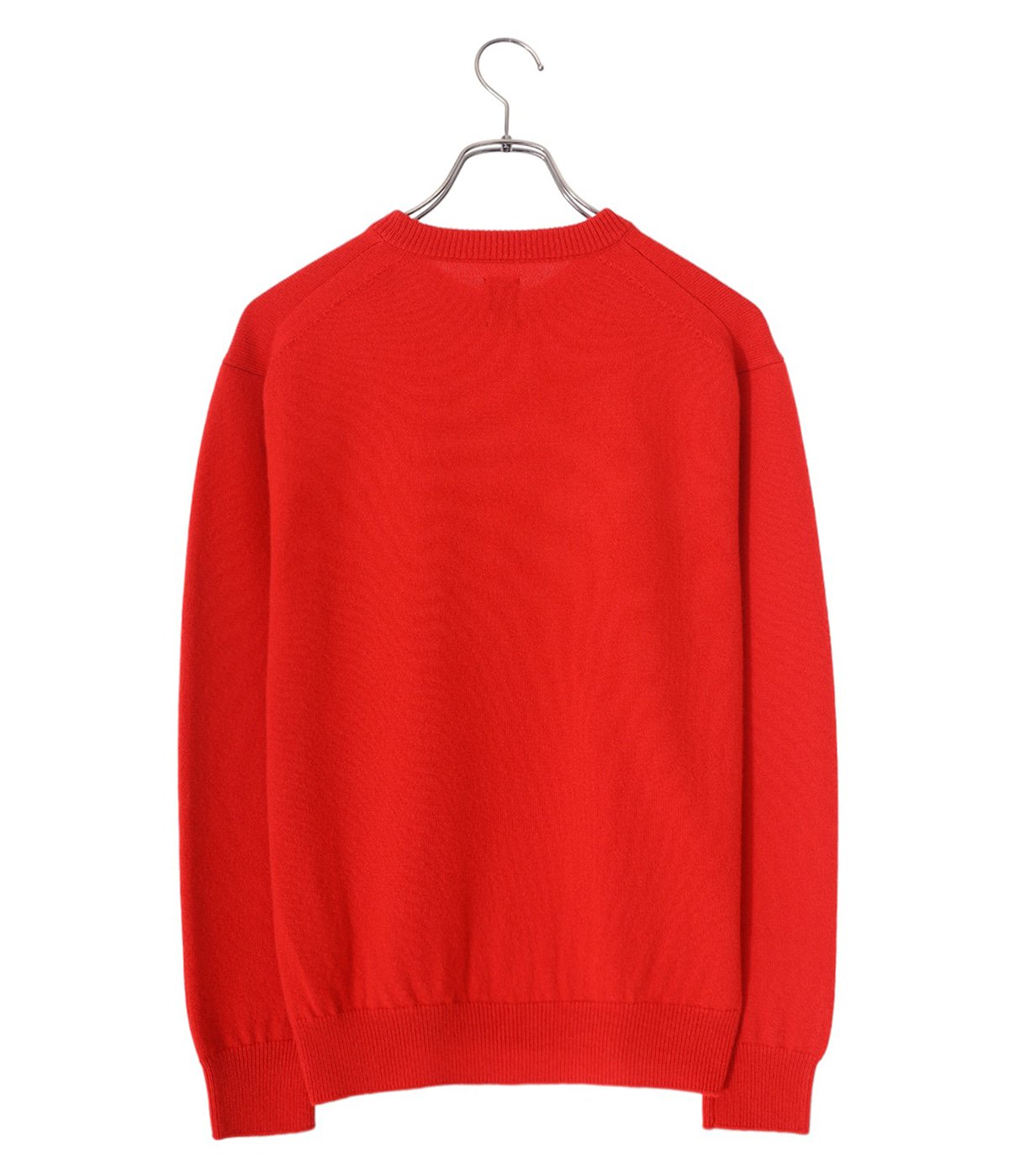 袖丈70BATONER CASHMERE CREW V NECK