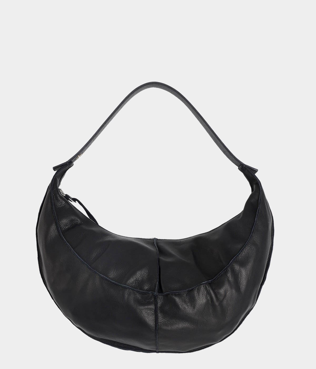 medium banana bag w/silver cross handle | m.a+(エムエークロス