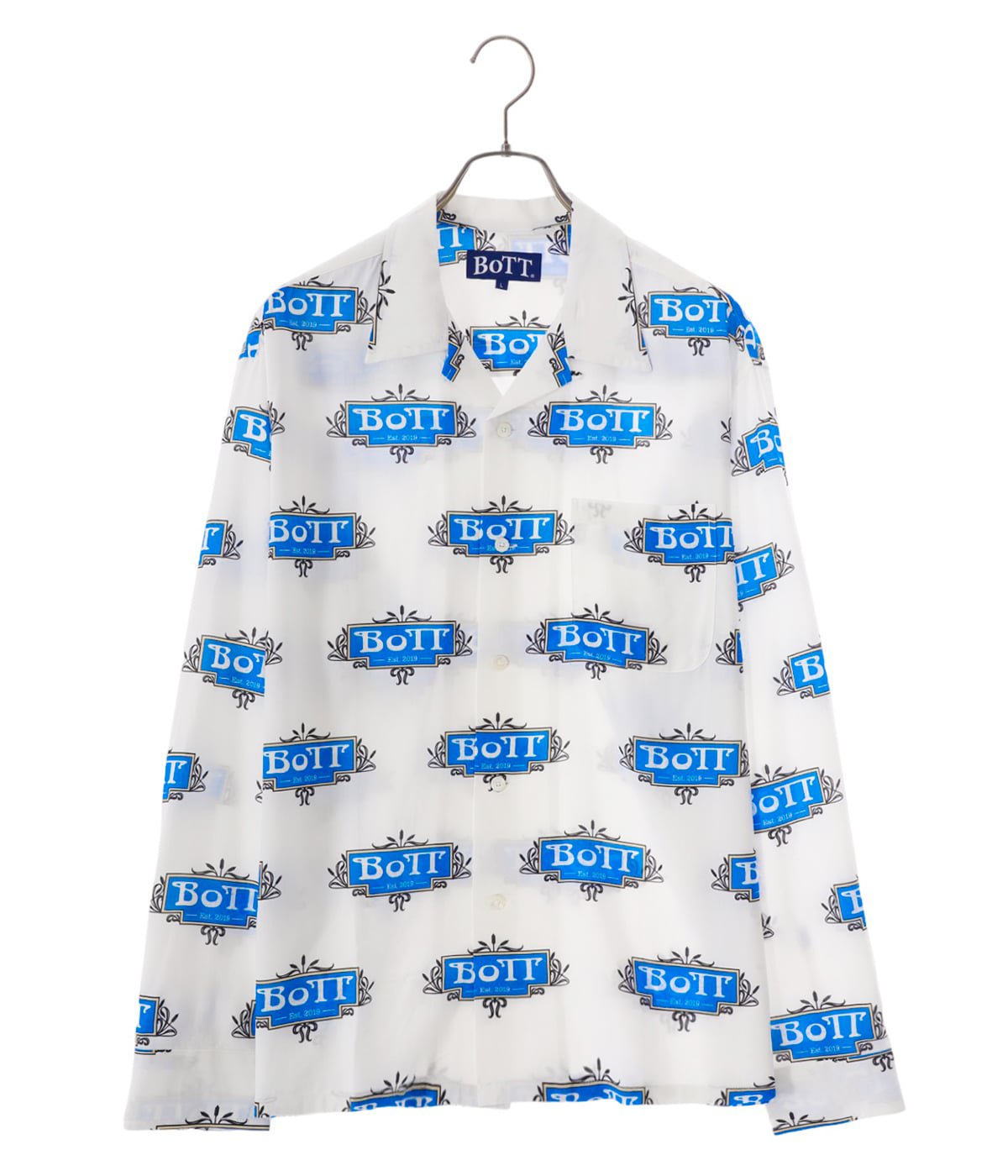 Luxe Logo Rayon Shirt | BOTT(ボット) / トップス 長袖シャツ (メンズ)の通販 - ARKnets(アークネッツ)  公式通販 【正規取扱店】