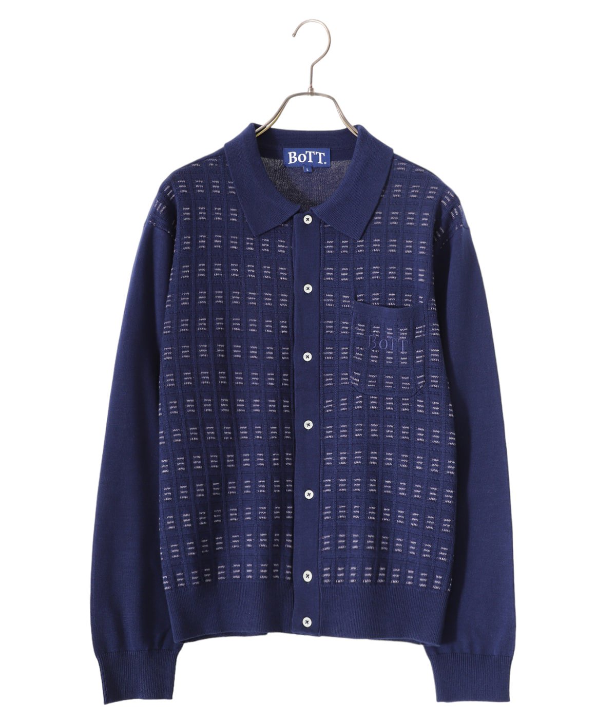 Button Down Knit Polo | BOTT(ボット) / トップス ポロシャツ ニット