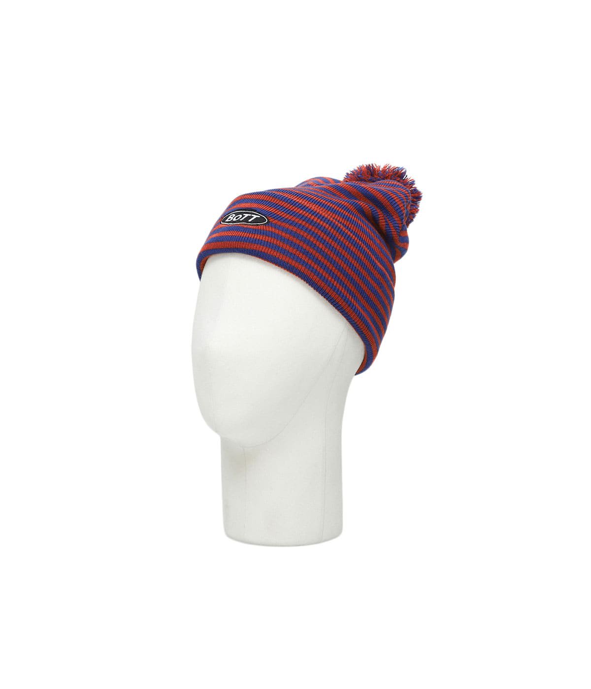 ビームスで購入したものですBoTT Light Logo Stripe Beanie レッド