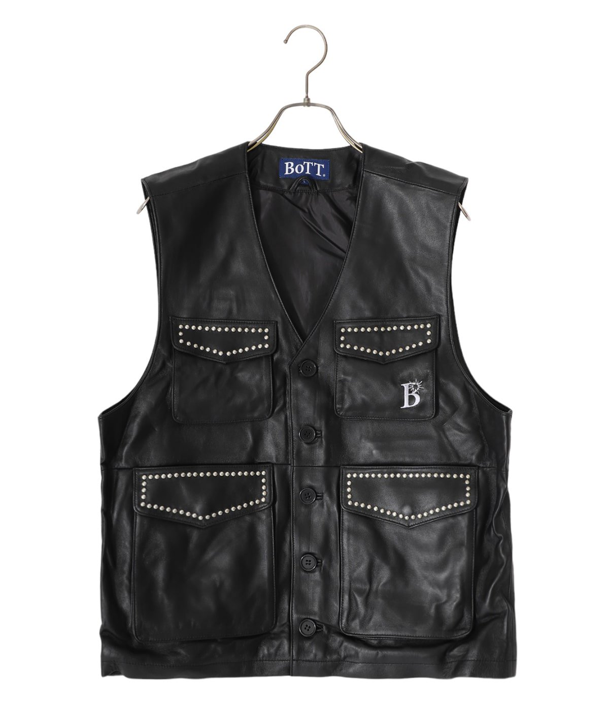 Studded Leather vest | BOTT(ボット) / トップス ベスト (メンズ)の通販 - ARKnets(アークネッツ) 公式通販  【正規取扱店】