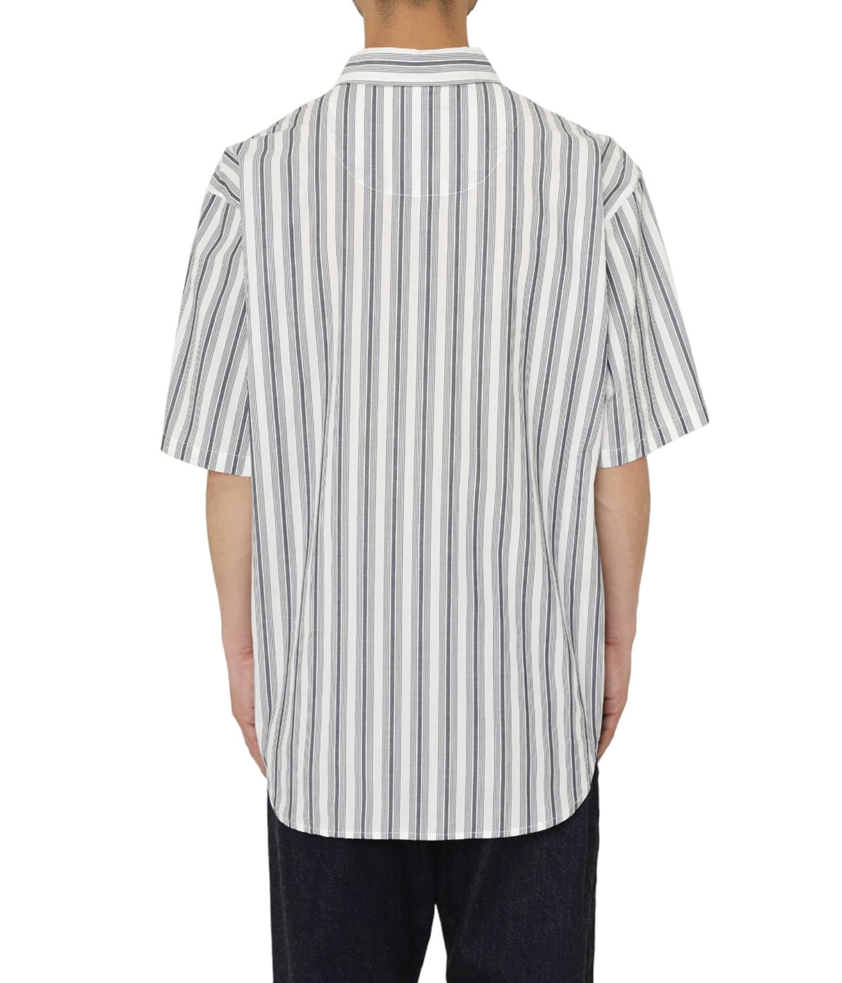 Pullover Stripe S/SL Shirt | BOTT(ボット) / トップス 半袖シャツ 