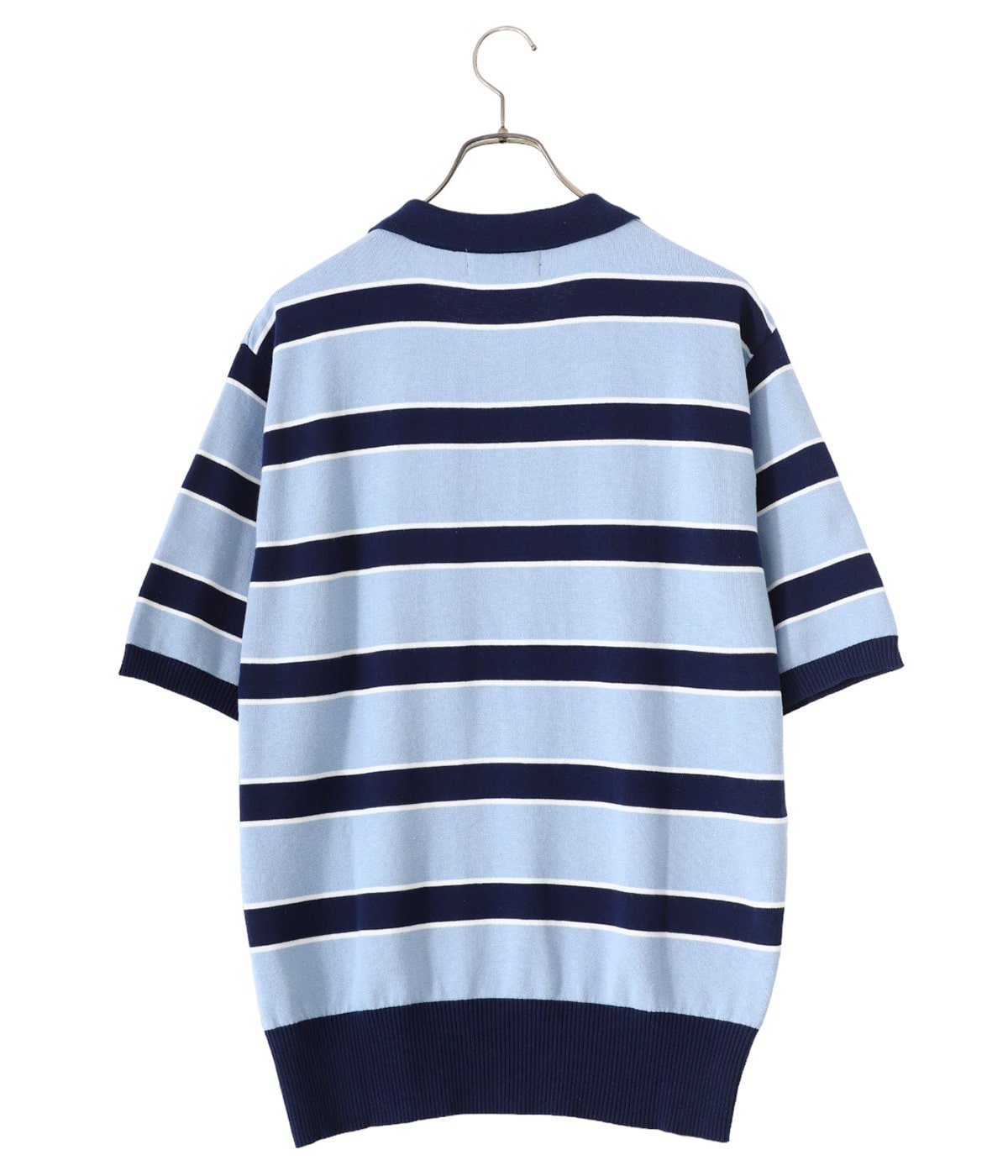 Border S/SL Knit Polo | BOTT(ボット) / トップス ポロシャツ (メンズ