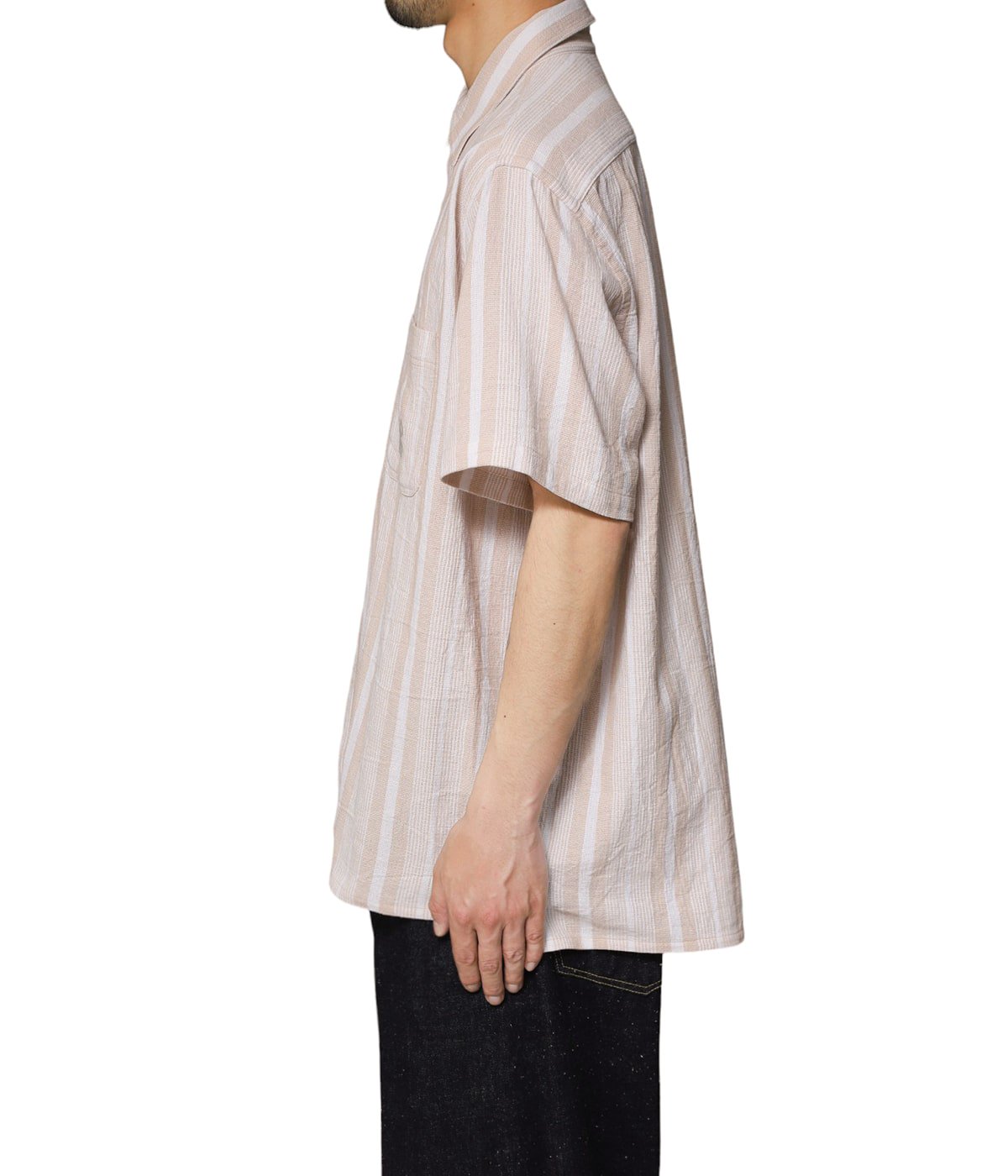 Jacquard Stripe S/S Shirt | BOTT(ボット) / トップス 半袖シャツ 