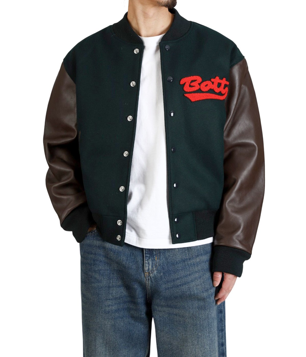 Wolf Varsity Jacket | BOTT(ボット) / アウター ブルゾン・ジャンパー Wolf Varsity Jacket | BOTT(ボット) / アウター ブルゾン・ジャンパー