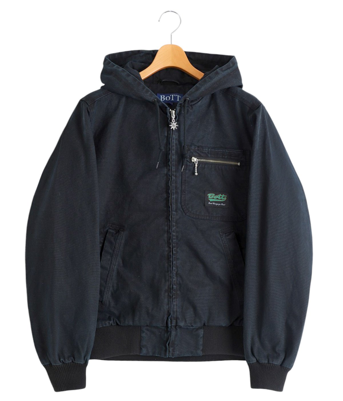 BOTT Cotton Field Jacket (black) Lサイズ BoTTCotton Field Jacket - Apple Butter Store