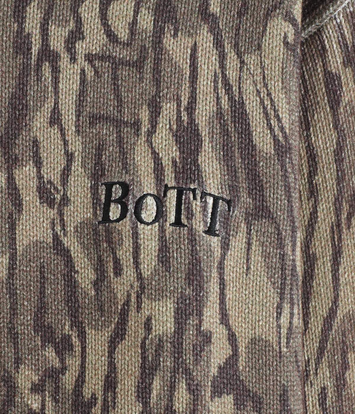 トップス BOTT CAMO PRINTED KNIT Camo Printed Knit | BOTT(ボット) / トップス ニット・セーター