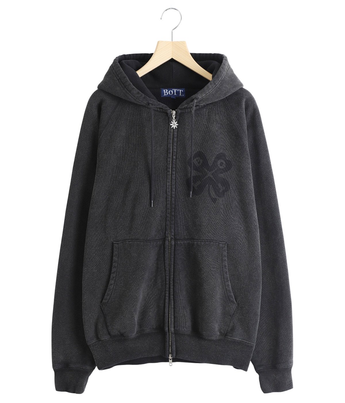 Washed Luckey Logo Zip Hoodie | BOTT(ボット) / トップス パーカー
