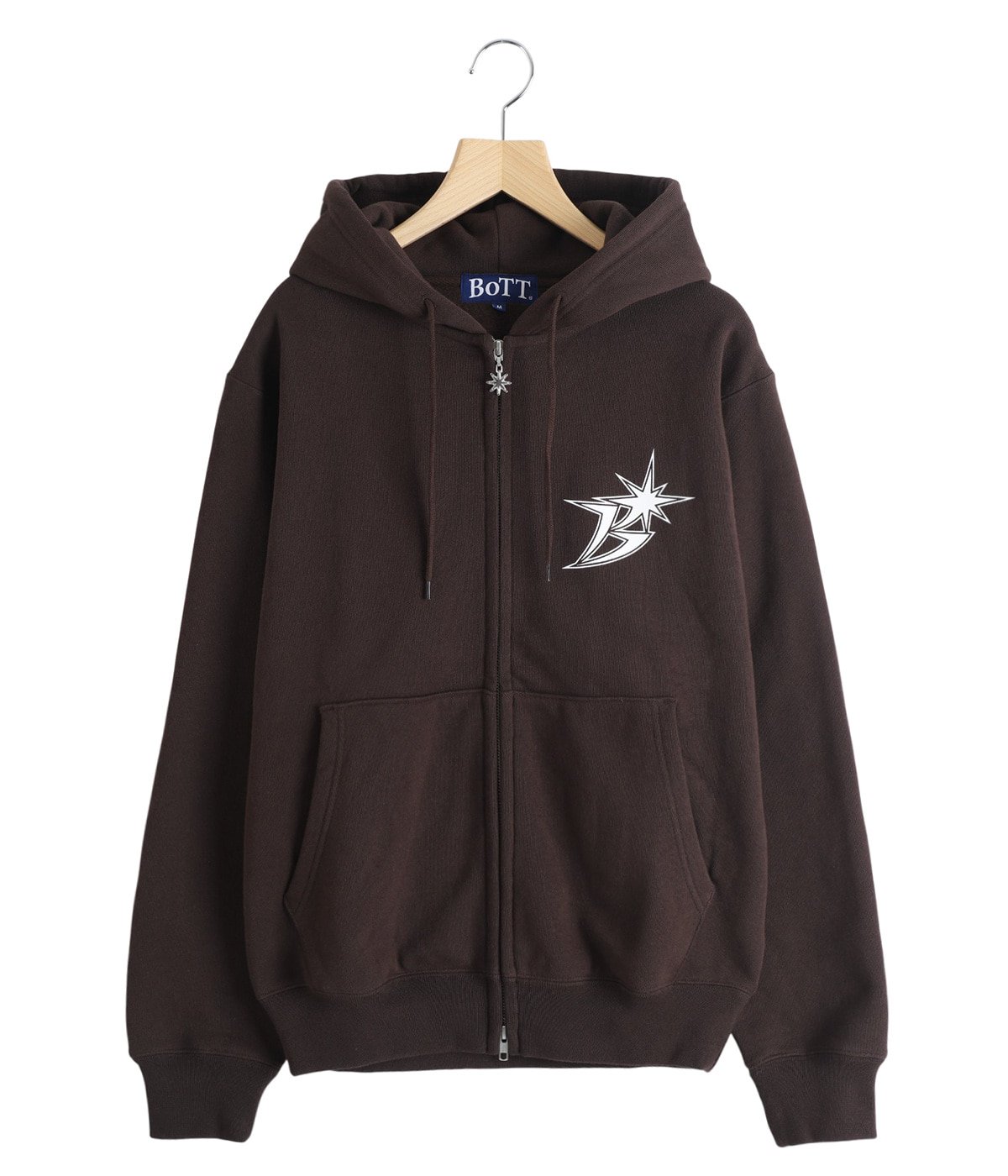 B Logo Zip Hoodie | BOTT(ボット) / トップス スウェット パーカー