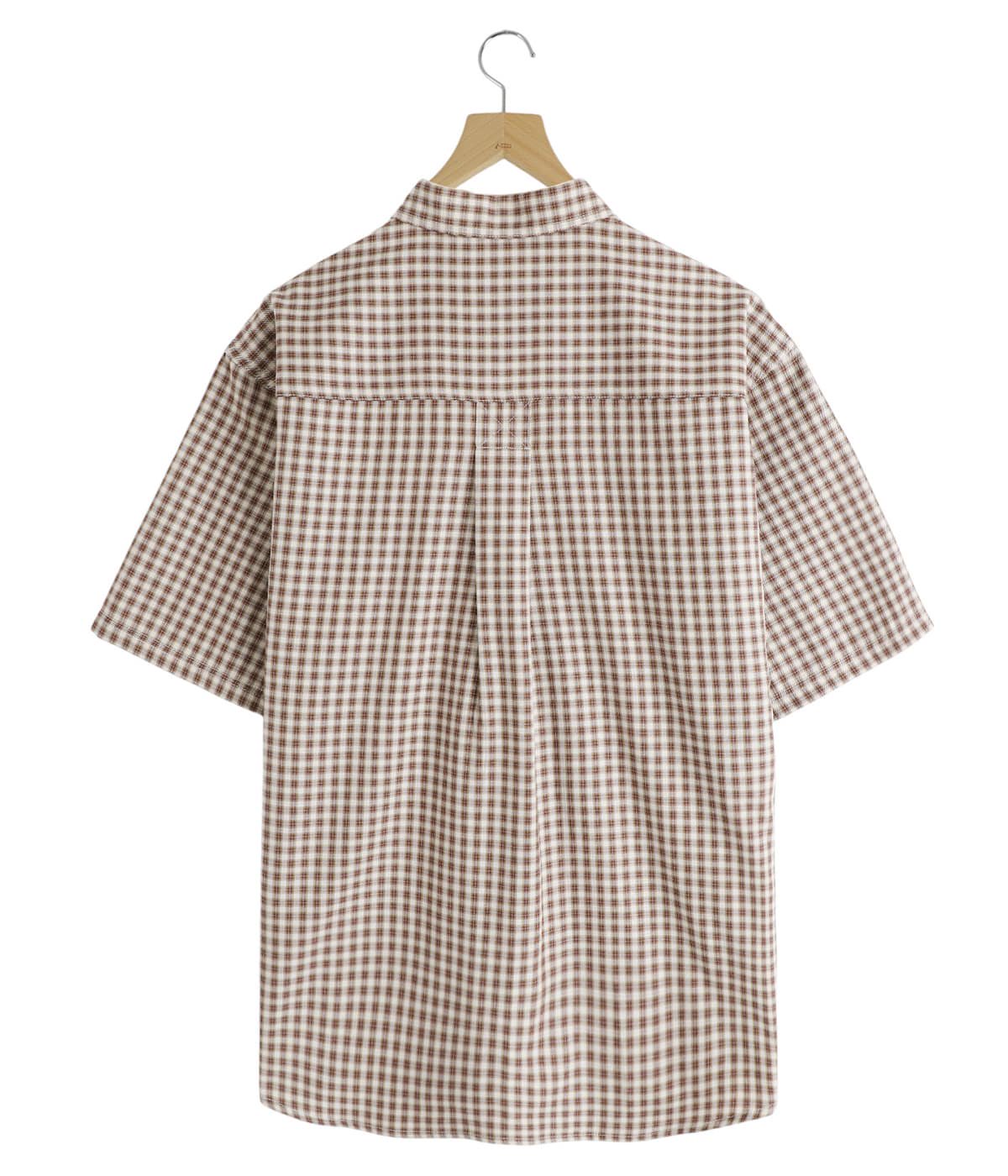 【BOTT】Multi Check 半そで シャツ チェストポケット付♪ Multi Check S/S Shirt | BOTT(ボット) / トップス 半袖シャツ