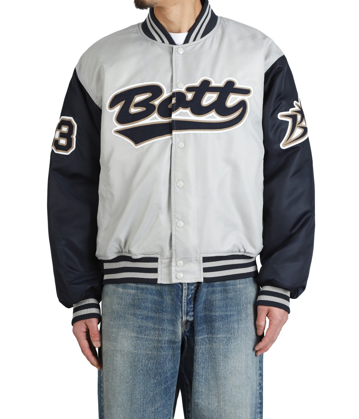 Nylon Varsity Jacket | BOTT(ボット) / アウター ブルゾン