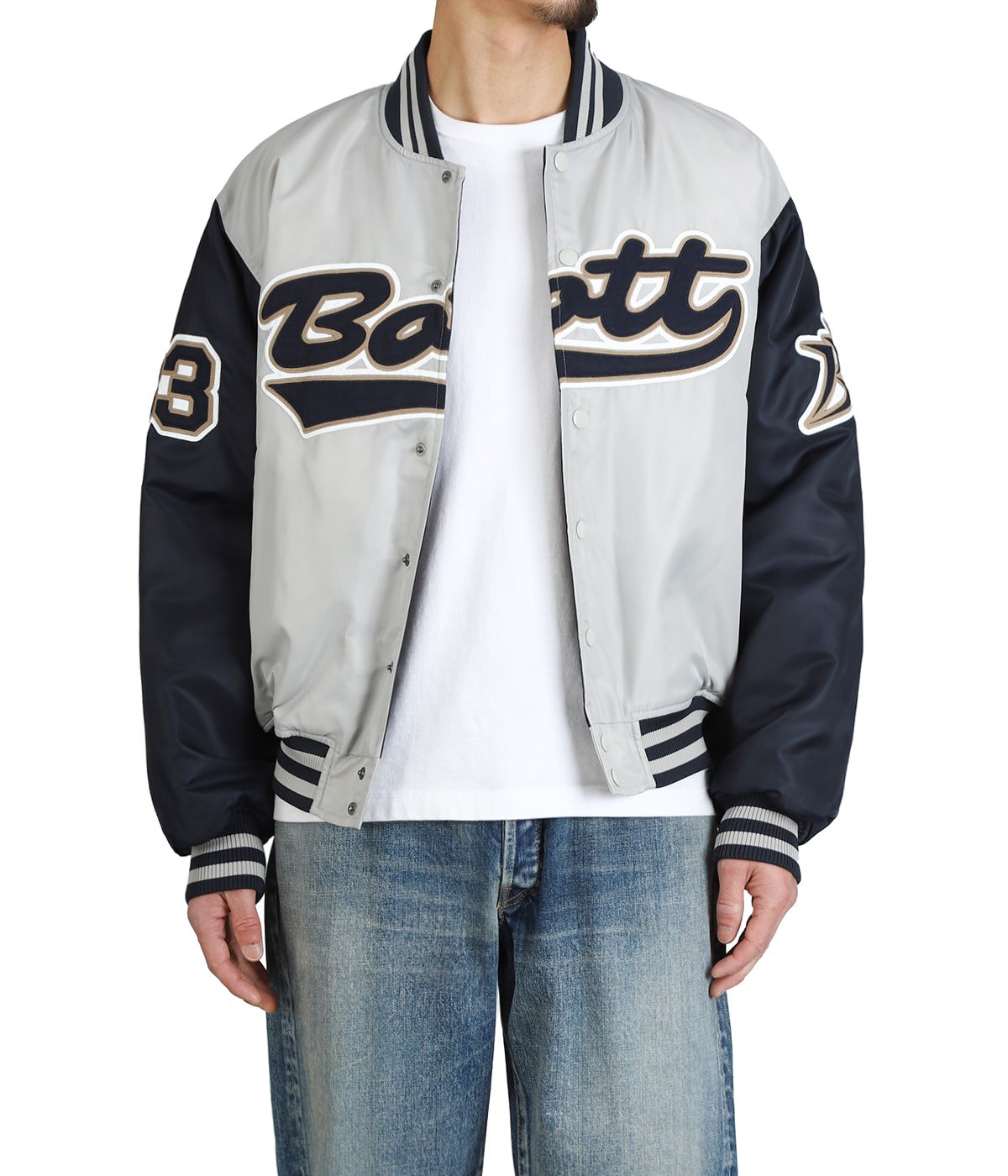 Nylon Varsity Jacket | BOTT(ボット) / アウター ブルゾン