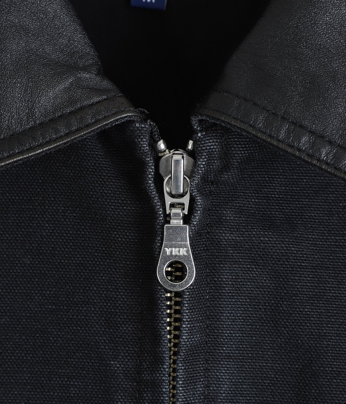 BoTT. 刺繍入りブラックレザージャケット Leather Collar Work Jacket | BOTT(ボット) / アウター ブルゾン