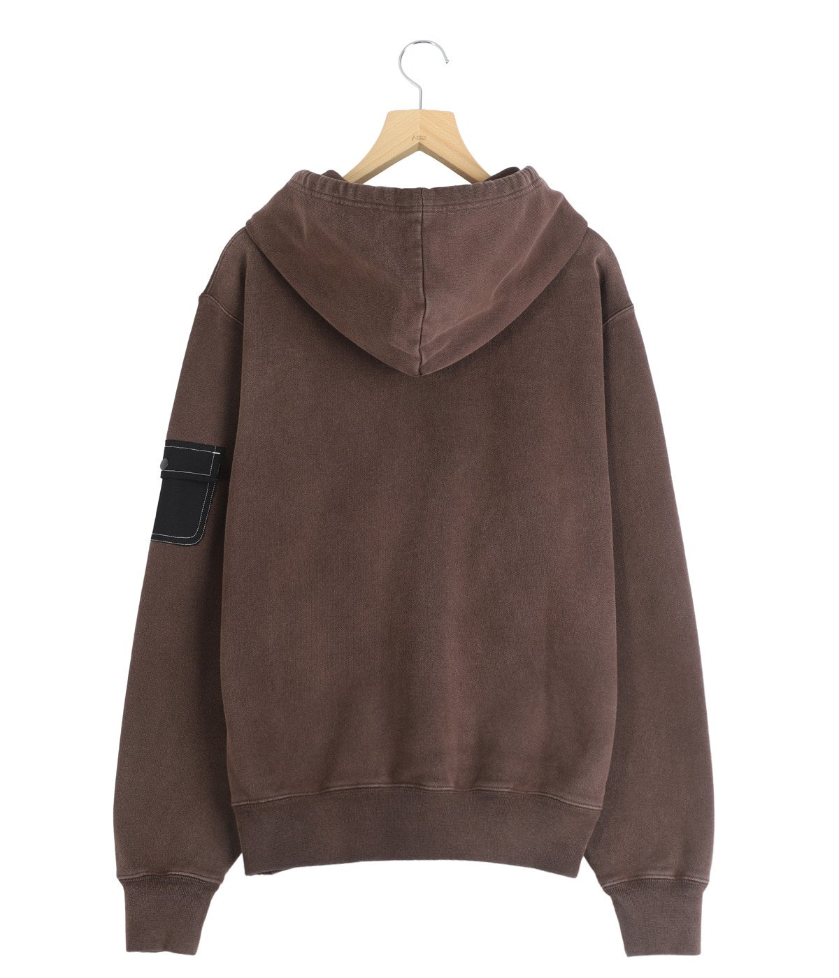 Washed Cargo Pocket Zip Hoodie | BOTT(ボット) / トップス パーカー