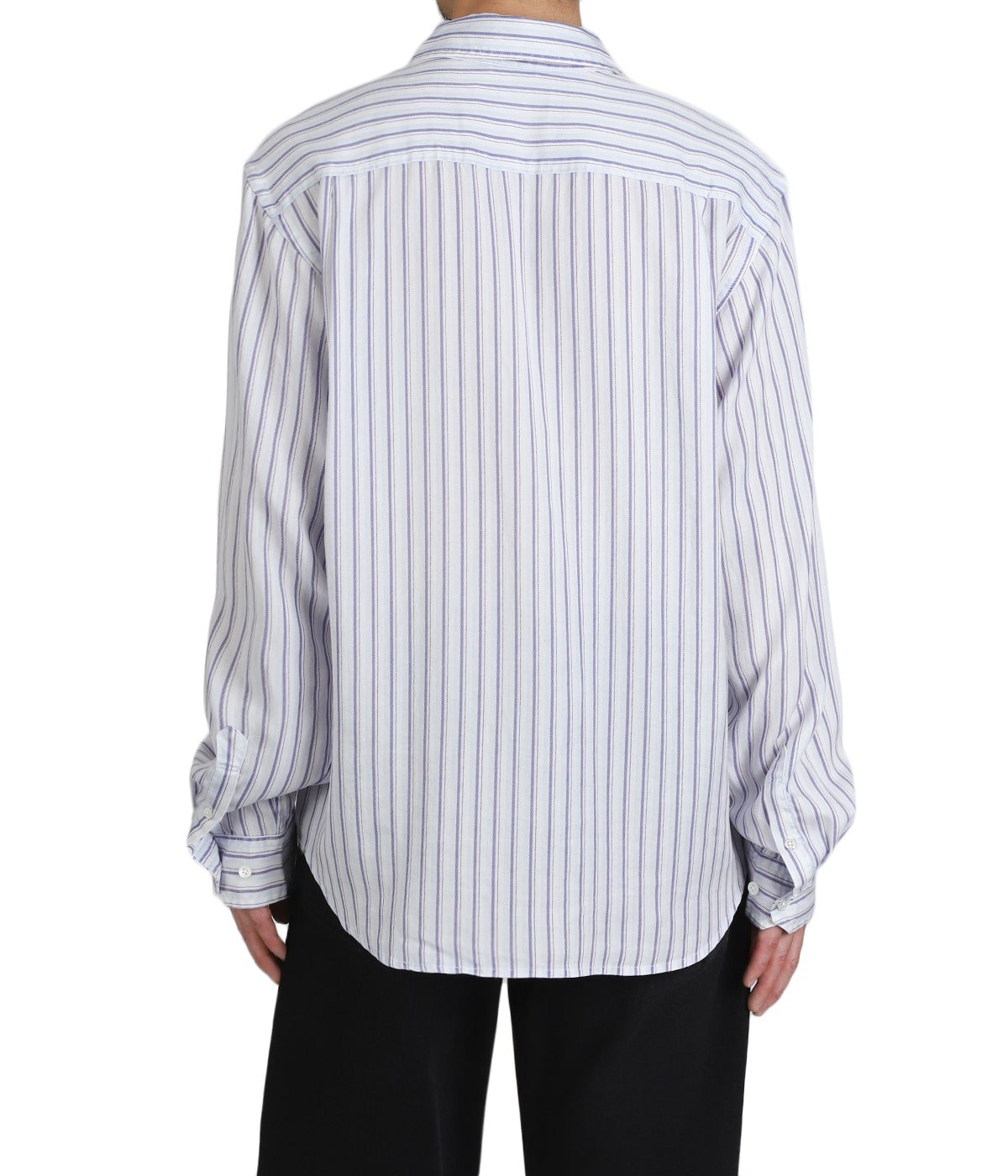 Printed Striped Shirt | BOTT(ボット) / トップス 長袖シャツ (メンズ