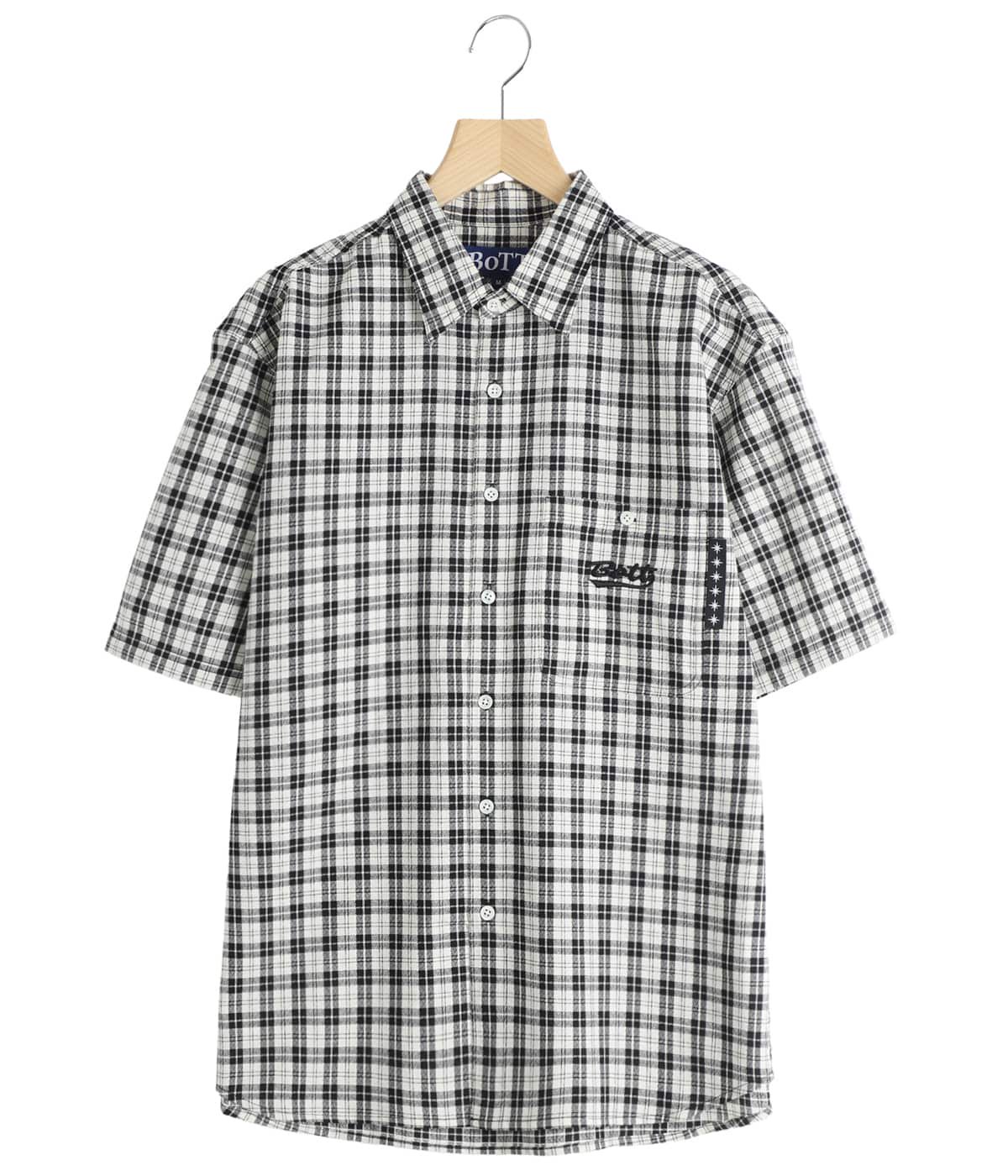 Plaid S/S Shirt | BOTT(ボット) / トップス 半袖シャツ (メンズ)の