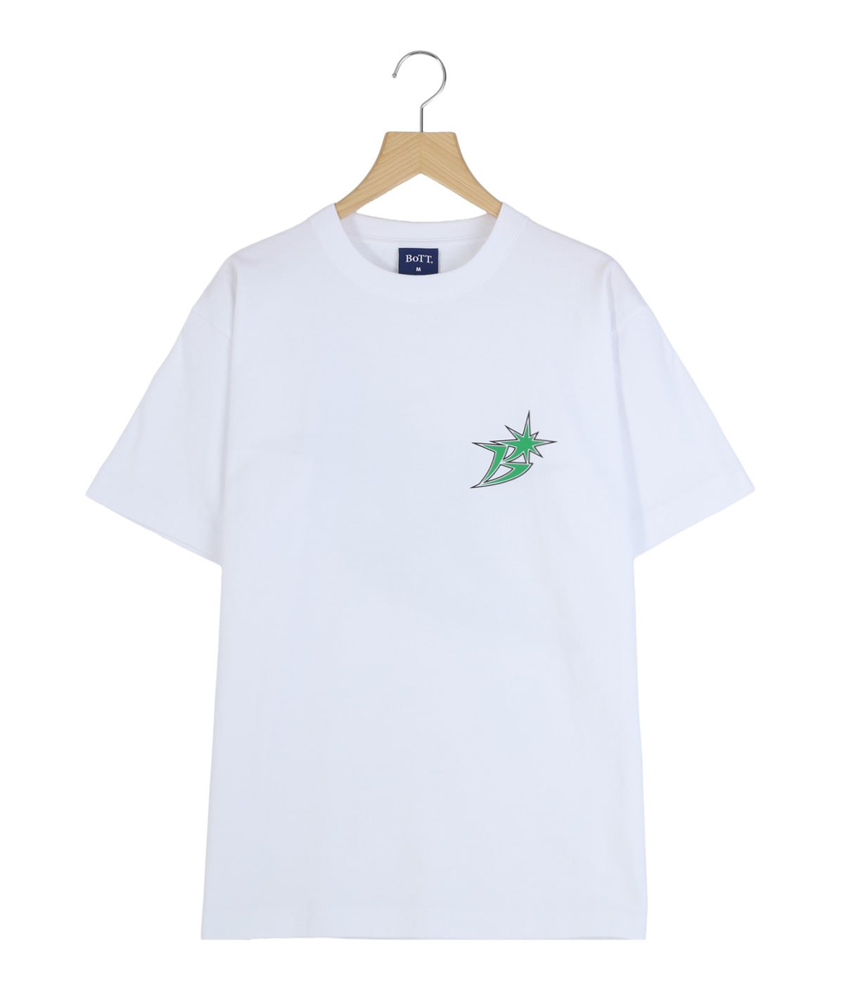 ★ひとし★BoTT ボトルロゴ Tシャツ Mサイズ ホワイト BoTT（ボット） tシャツ Corporate Logo Tee メンズ : ZOZOTOWN Yahoo